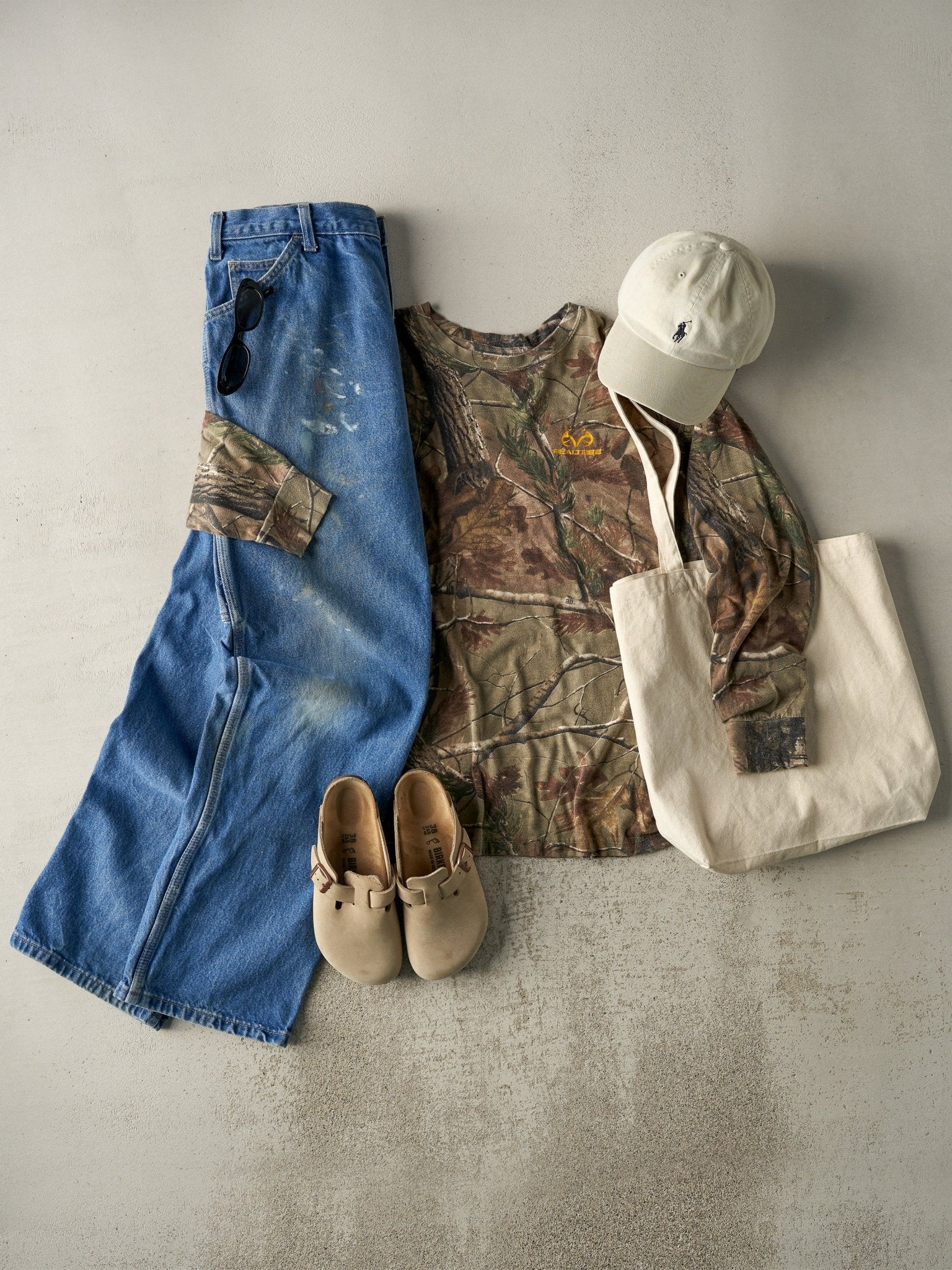 Vintage 90s Mid Wash Dickies Carpenter Jeans (36x32.5) - Image 2