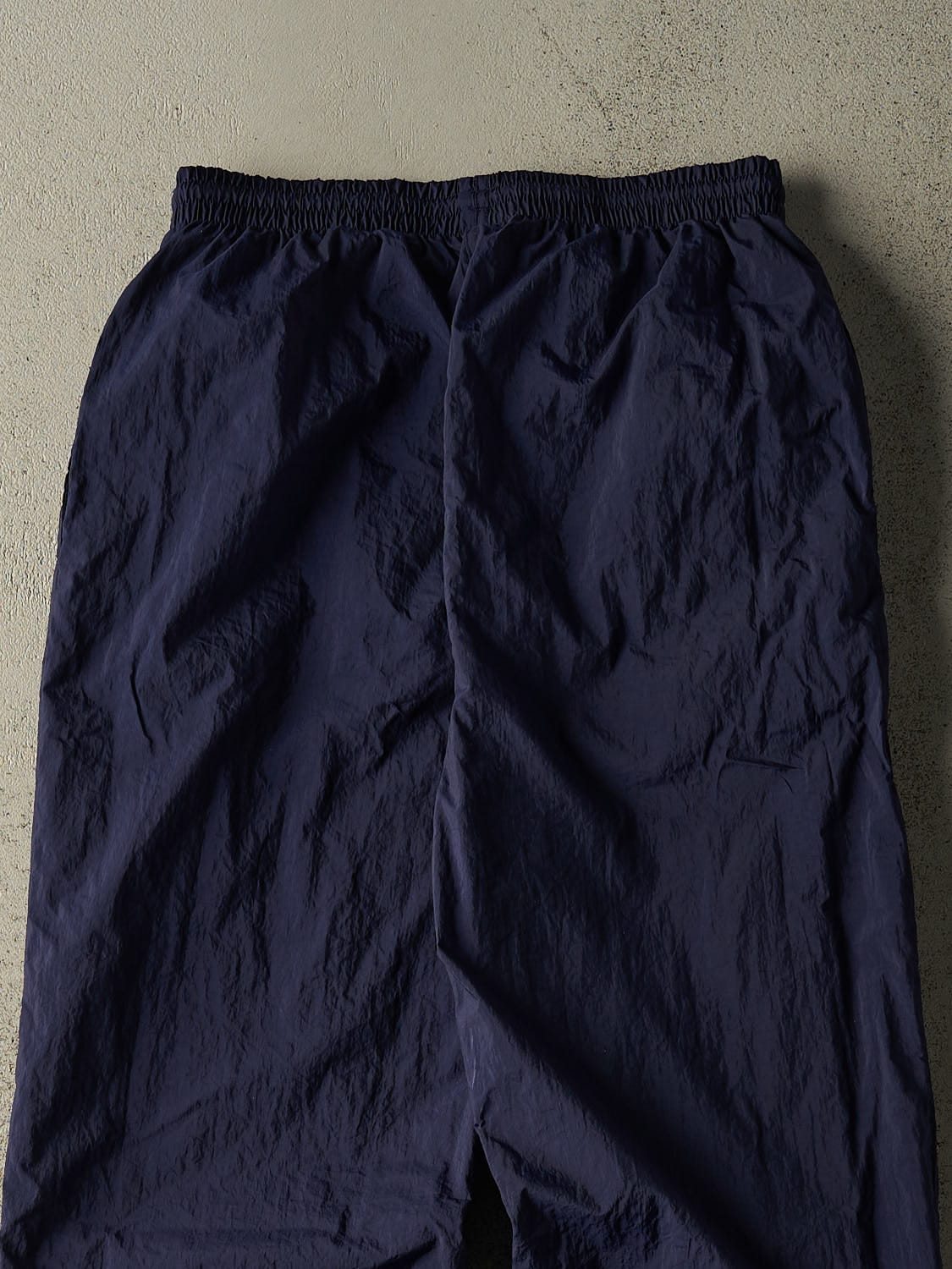 Vintage 90s Navy Blue Adidas Track Pants (28x31) - Image 4