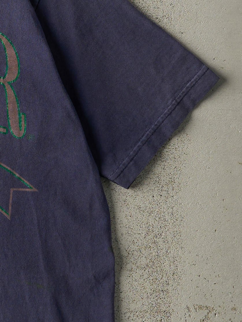 Vintage 90s Navy Blue Baylor University Tee (S/M) - Image 3
