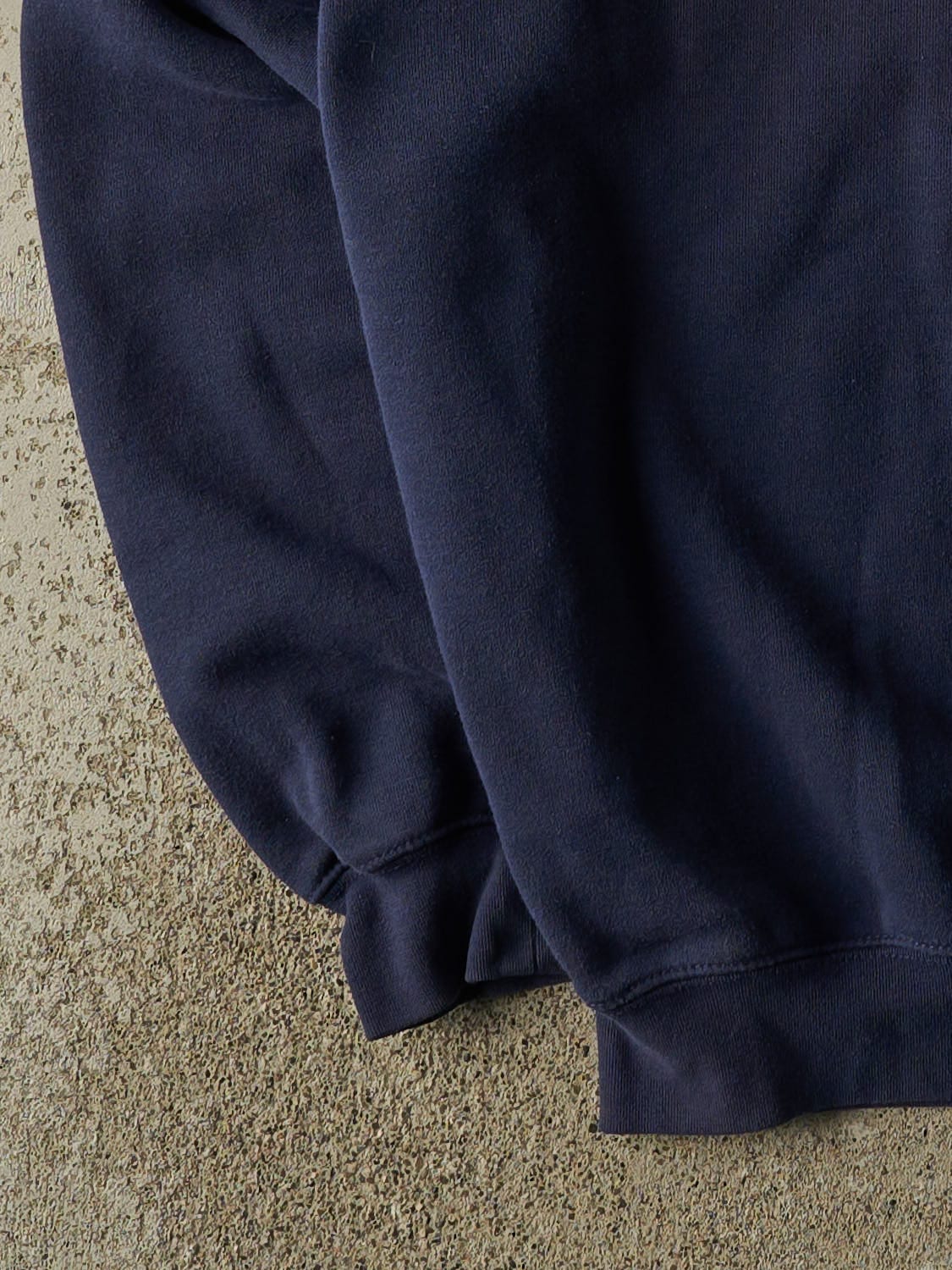 Vintage 90s Navy Blue Carhartt Blank Crewneck (L/XL) - Image 3