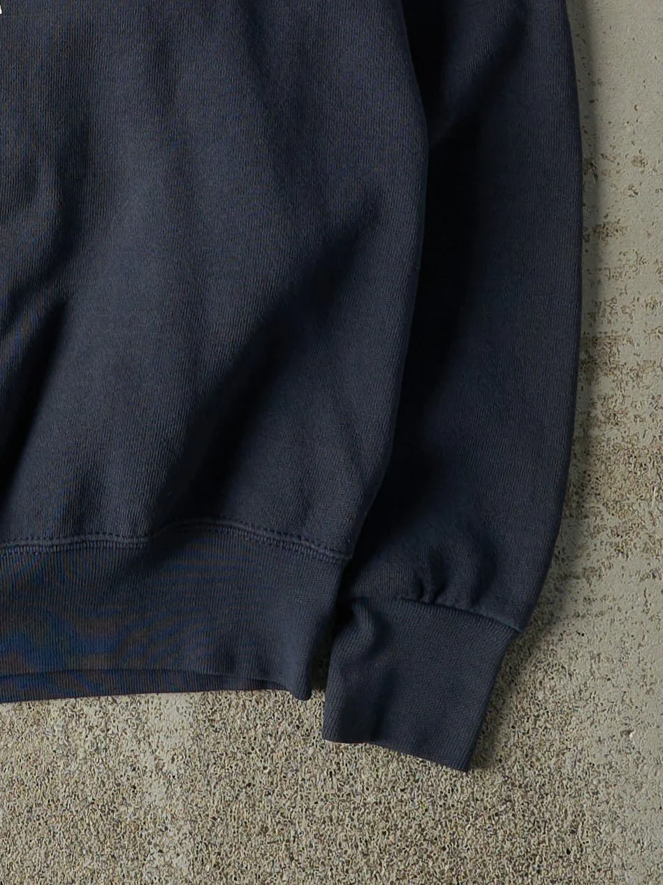 Vintage 90s Navy Blue Chapman University Law Crewneck (S/M) - Image 3