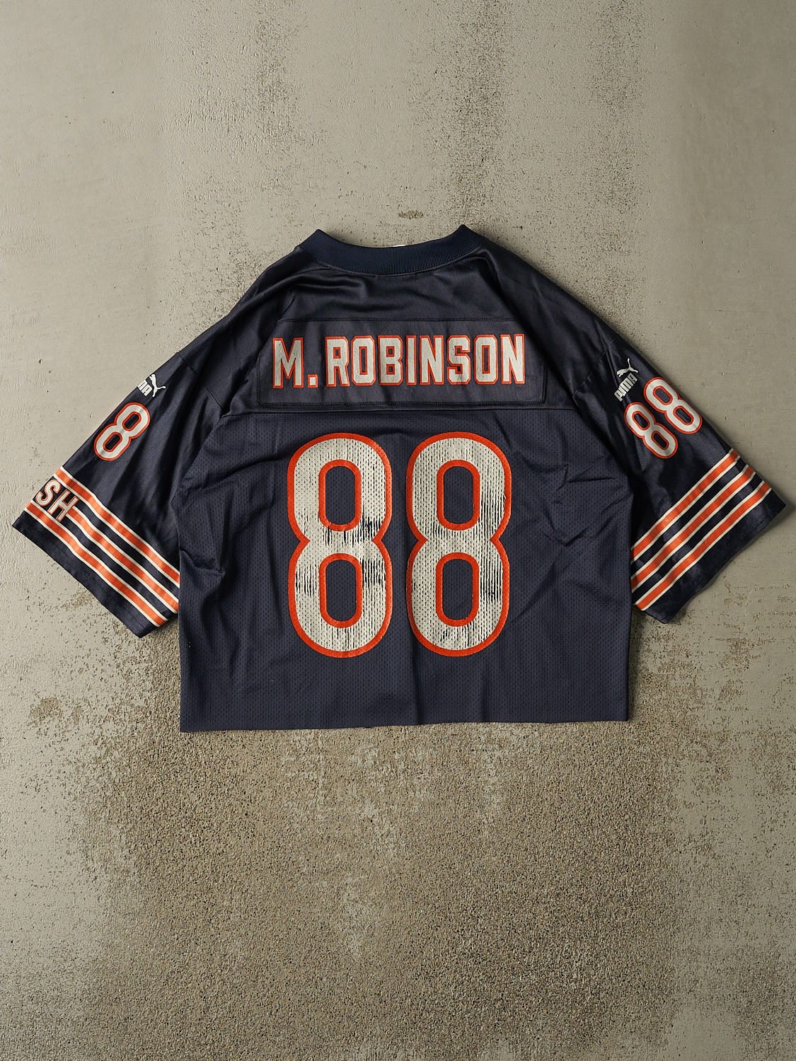 Vintage 90s Navy Blue Chicago Bears #88 M. Robinson Jersey (M) - Image 2