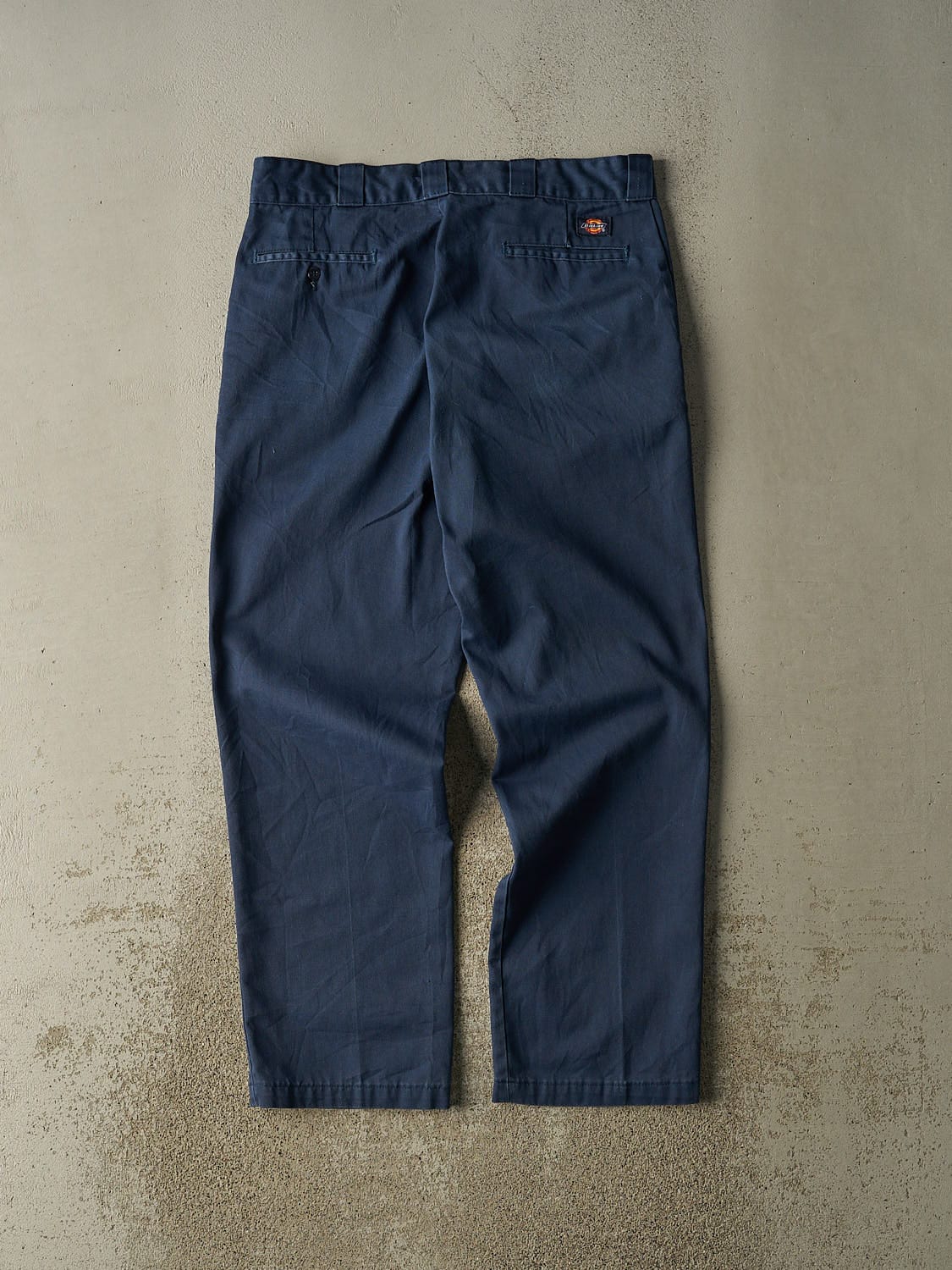 Vintage 90s Navy Blue Dickies 874 Work Pants (35x30.5) - Image 2