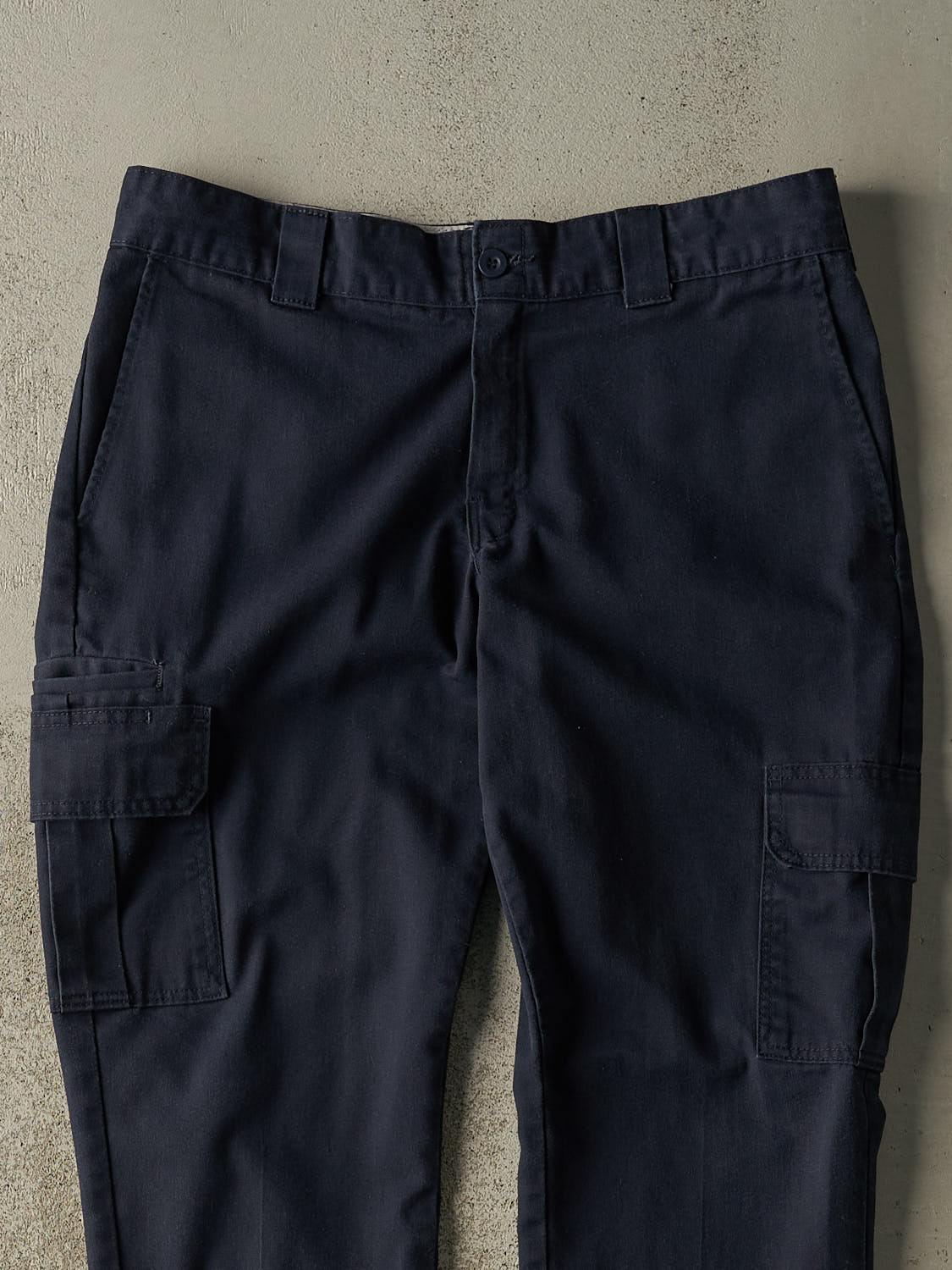 Vintage 90s Navy Blue Dickies Cargo Pants (36x29) - Image 3