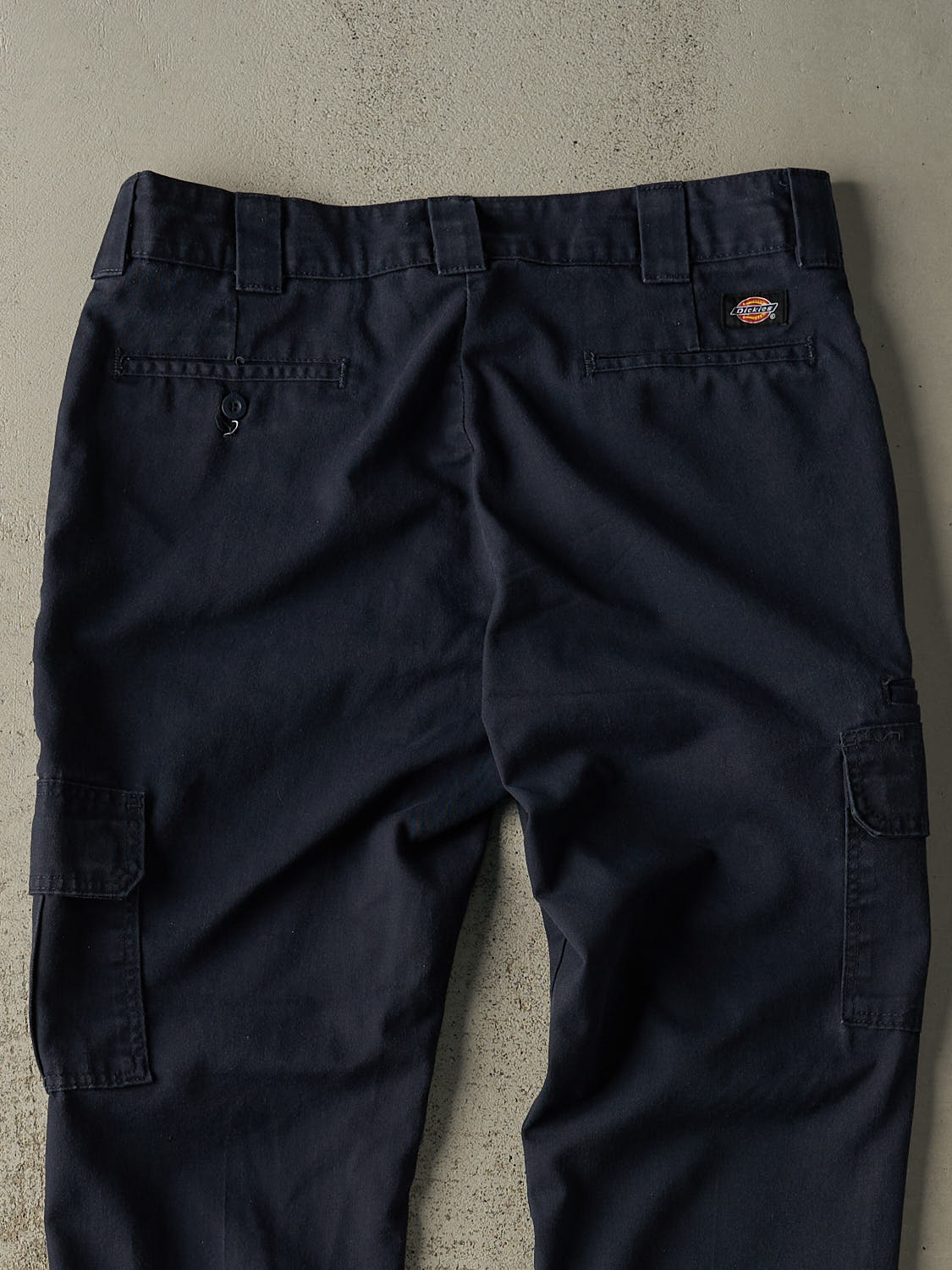 Vintage 90s Navy Blue Dickies Cargo Pants (36x29) - Image 4