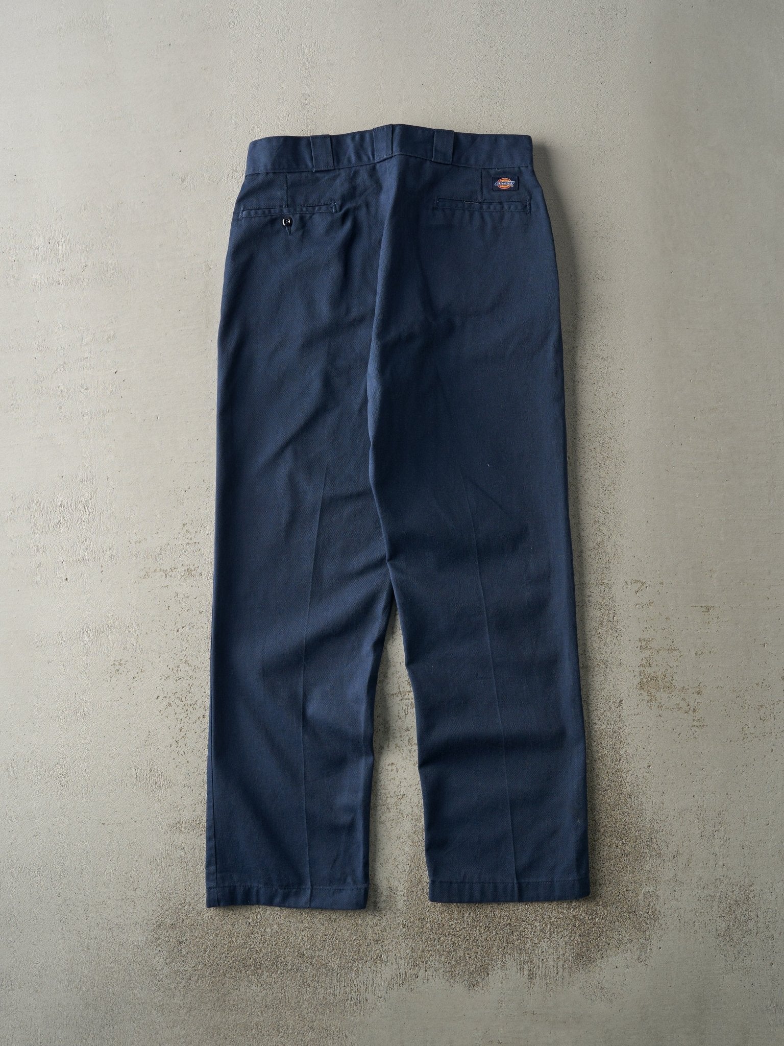Vintage 90s Navy Blue Dickies Work Pants (34x30.5) - Image 2