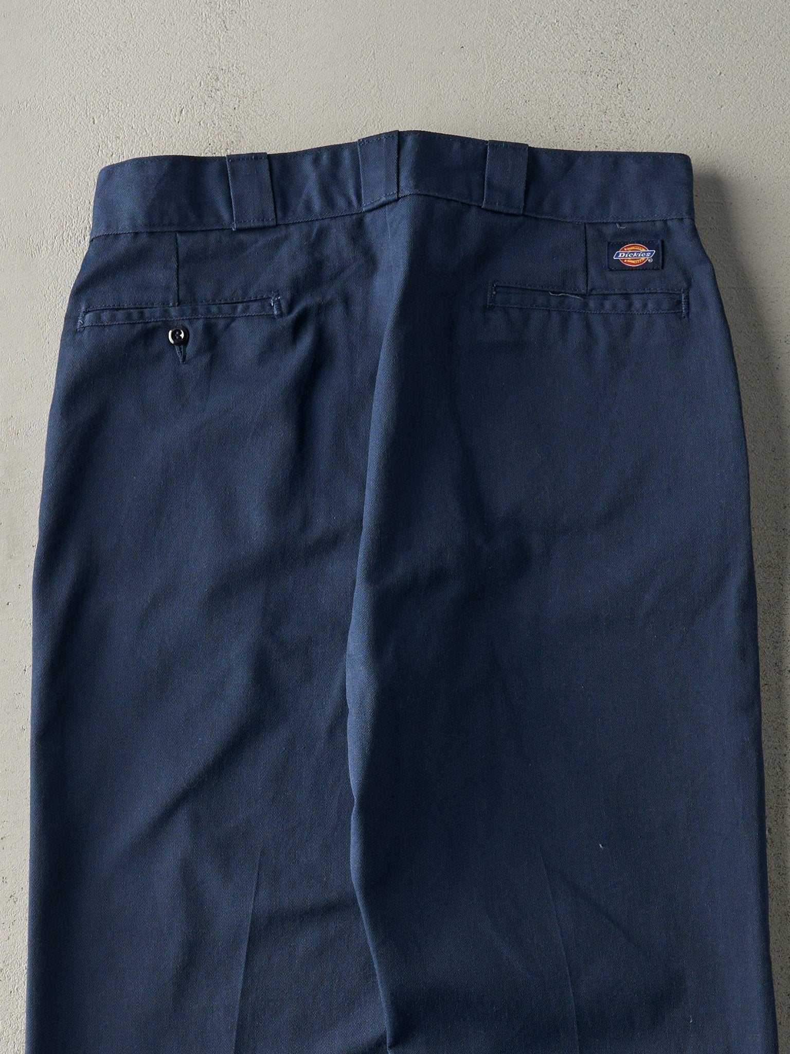 Vintage 90s Navy Blue Dickies Work Pants (34x30.5) - Image 4