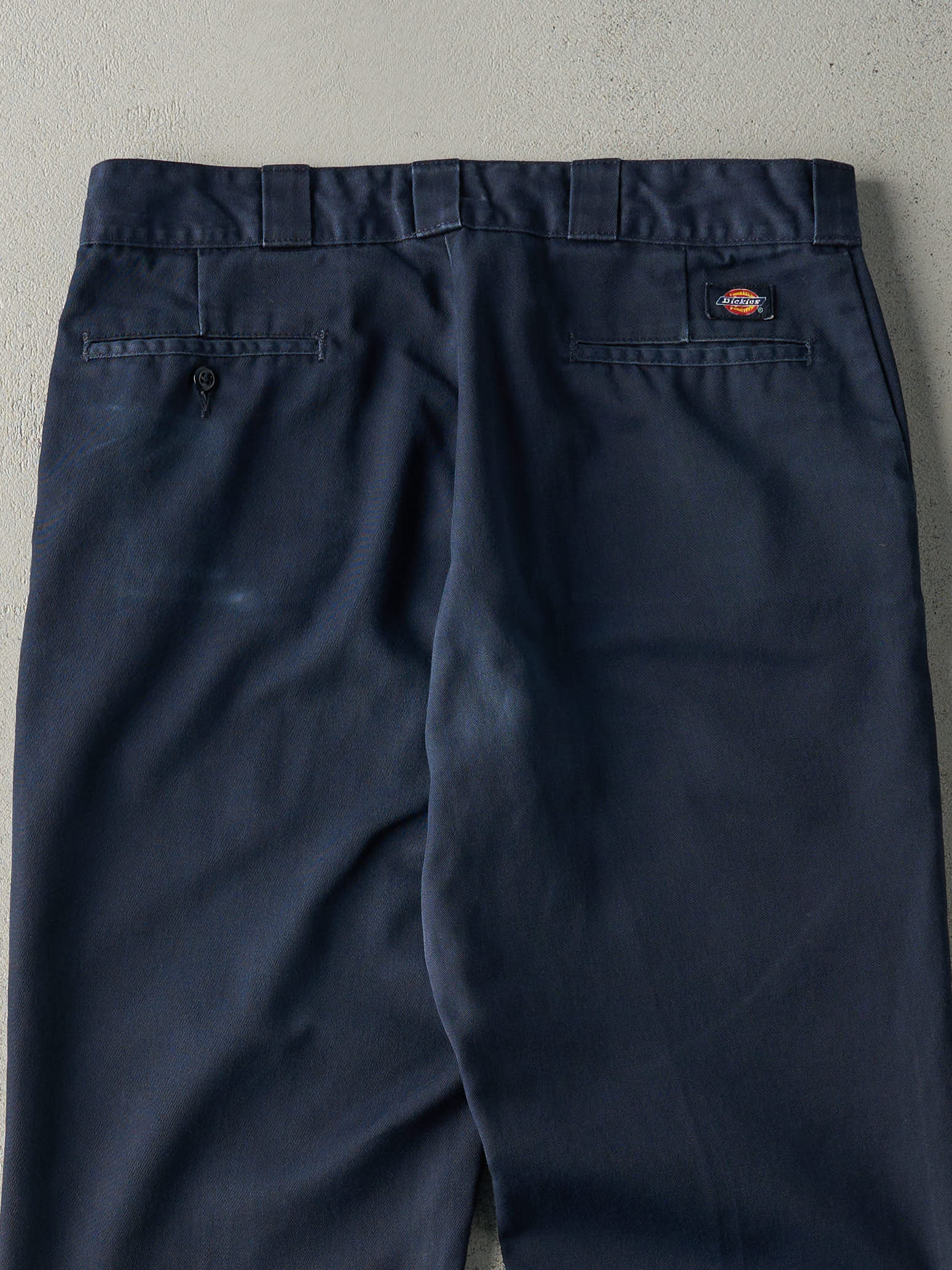 Vintage 90s Navy Blue Dickies Work Pants (35.5x31) - Image 4