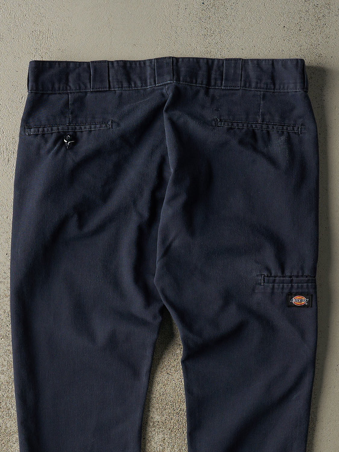 Vintage 90s Navy Blue Dickies Work Pants (36x29) - Image 4