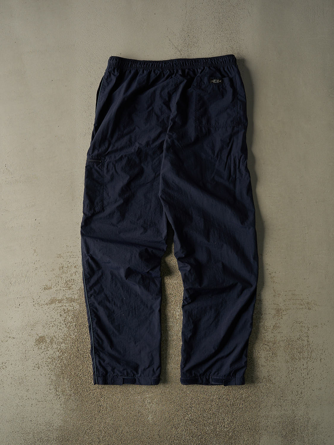 Vintage 90s Navy Blue Eddie Bauer Track Pants (36x35.5) - Image 2