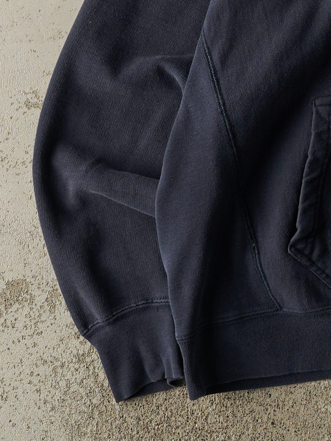 Vintage 90s Navy Blue Ford Embroidered Hoodie (S) - Image 4