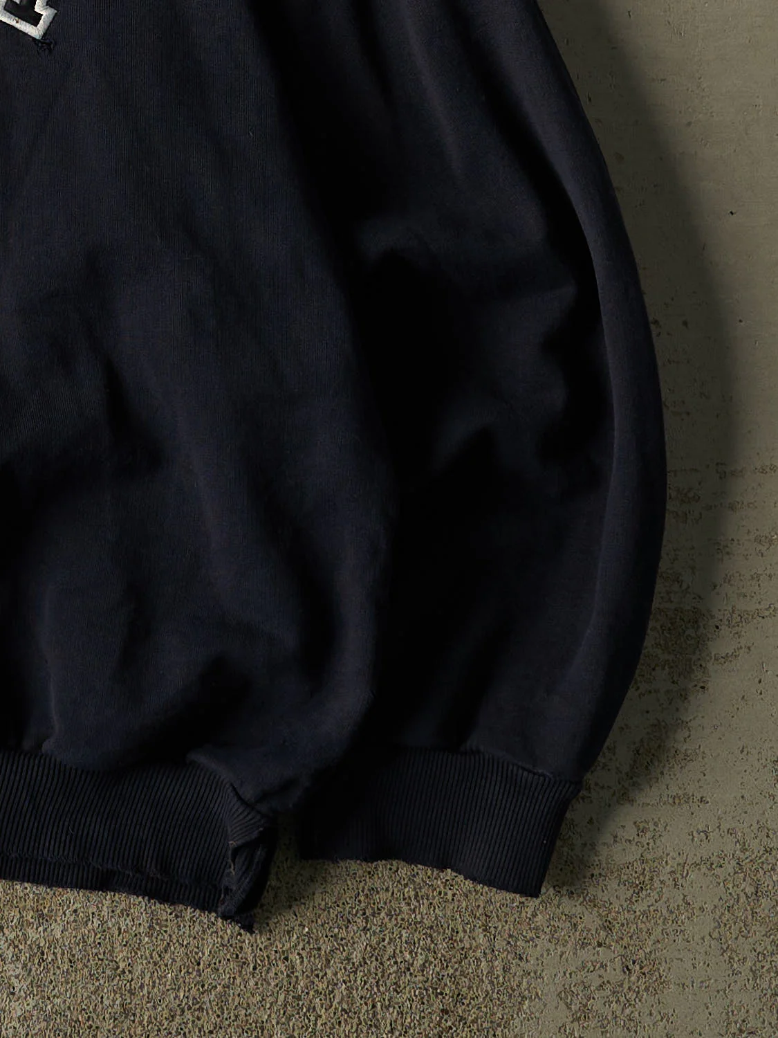 Vintage 90s Navy Blue Ikeda Crewneck (L/XL) - Image 4