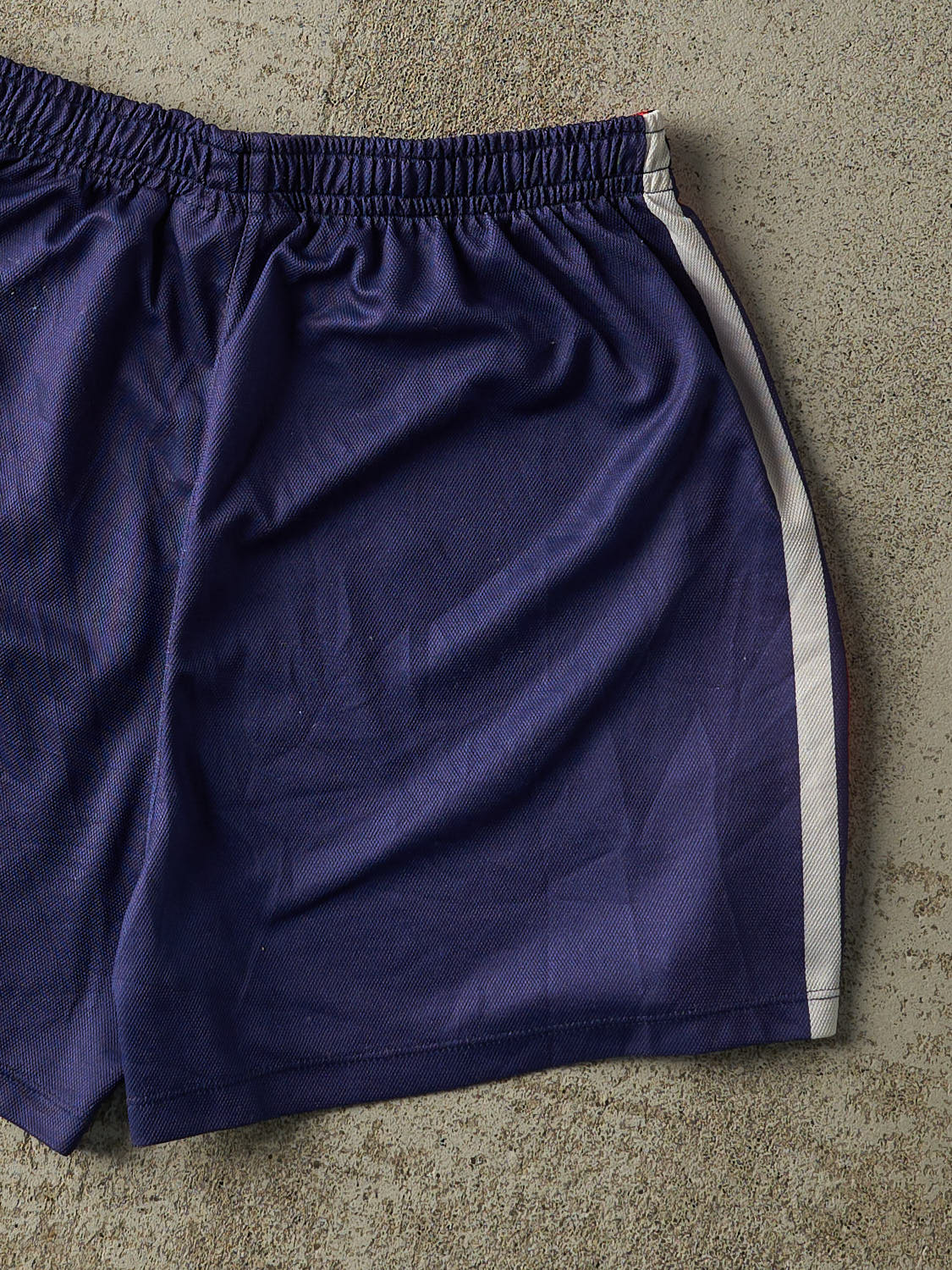 Vintage 90s Navy Blue Kappa Track Shorts (28x4) - Image 4