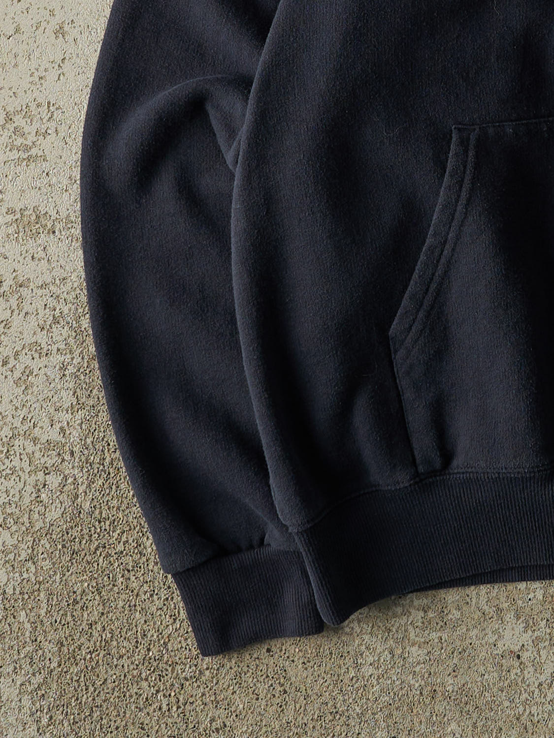 Vintage 90s Navy Blue Kent State Embroidered Champion Hoodie (L) - Image 3