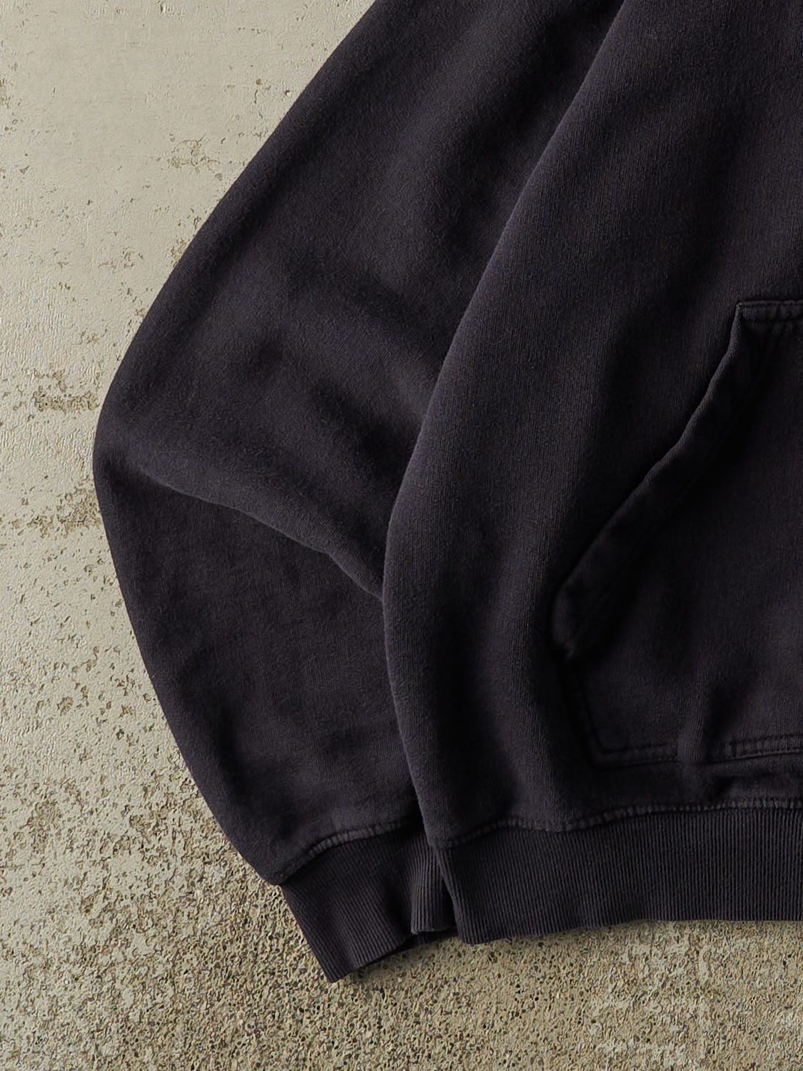 Vintage 90s Navy Blue LL Bean Embroidered Hoodie (M) - Image 4