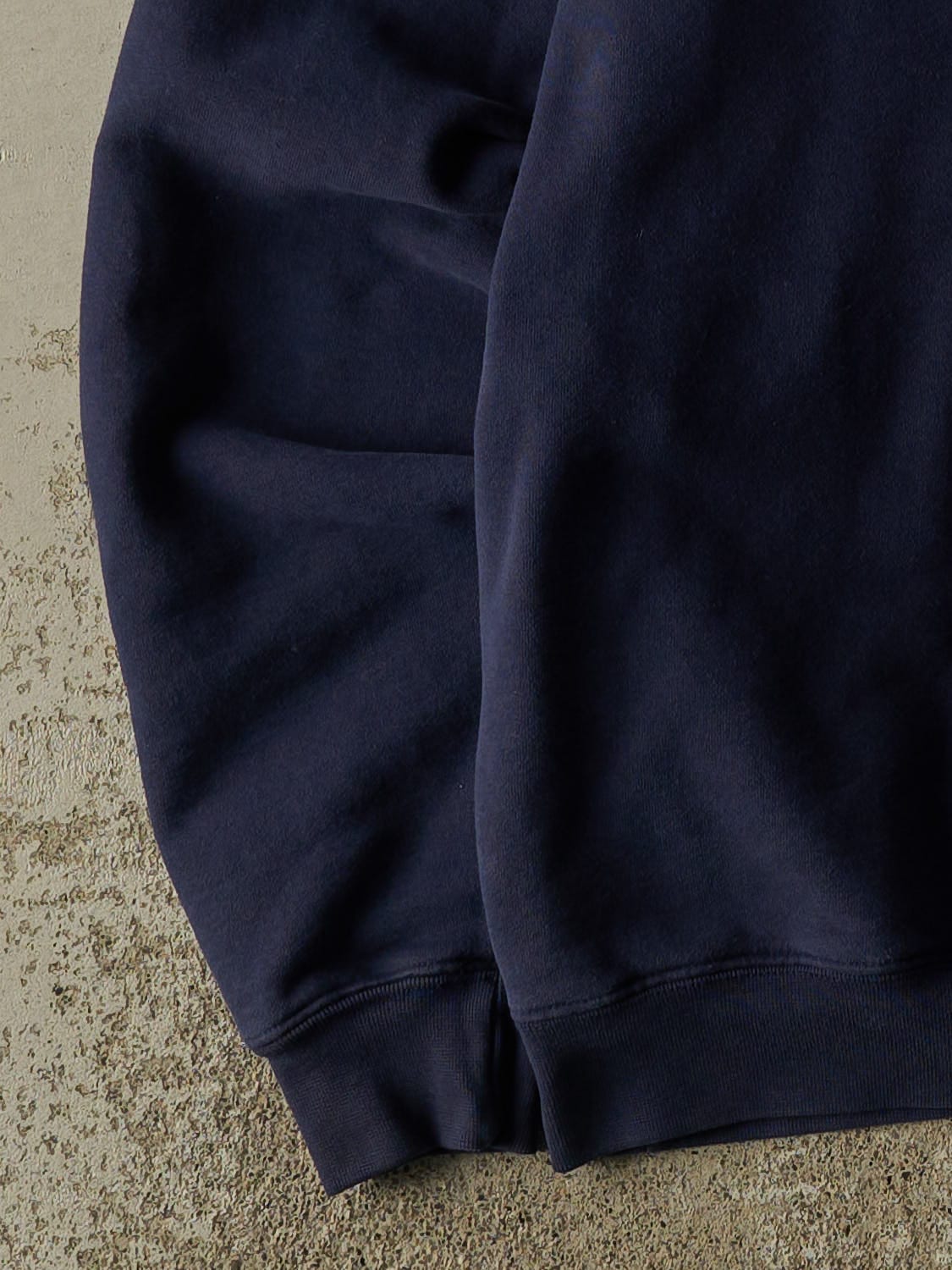 Vintage 90s Navy Blue Mount Vernon Nazarene University Crewneck (M/L) - Image 3