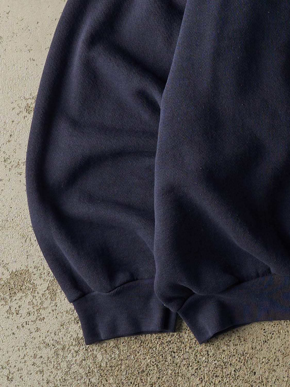 Vintage 90s Navy Blue New England Patriots Crewneck (XL) - Image 3
