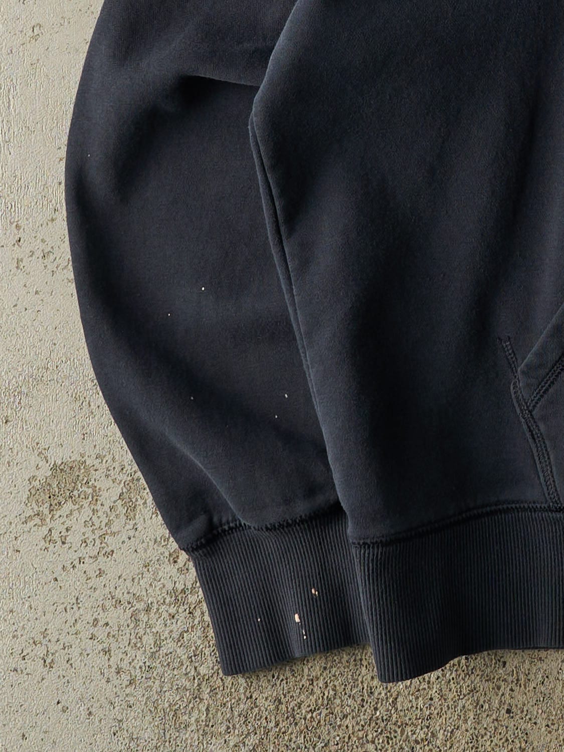 Vintage Y2K Navy Blue Nike Embroidered Hoodie (L/XL) - Image 4