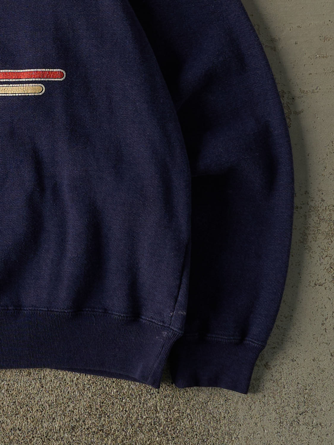 Vintage 90s Navy Blue Nordstrom Country Club Golf Boxy Crewneck (M/L) - Image 3
