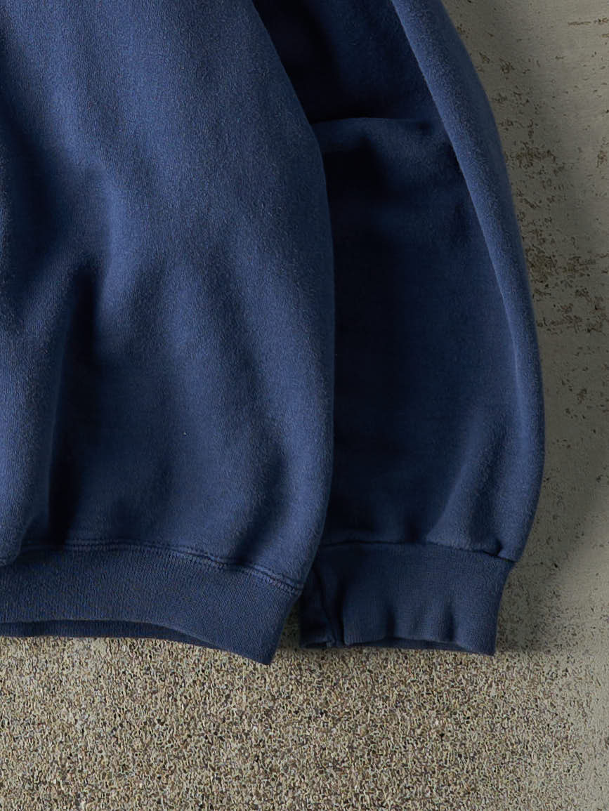 Vintage 90s Navy Blue Paris Las Vegas Boxy Crewneck (XL) - Image 3