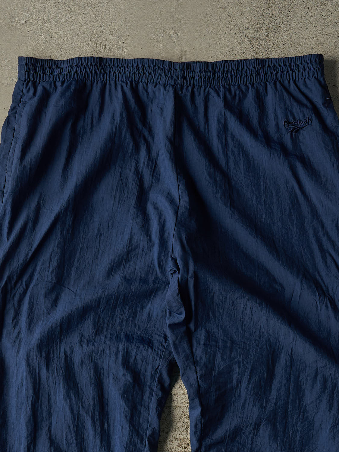 Vintage 90s Navy Blue Reebok Track Pants (40x33) - Image 3