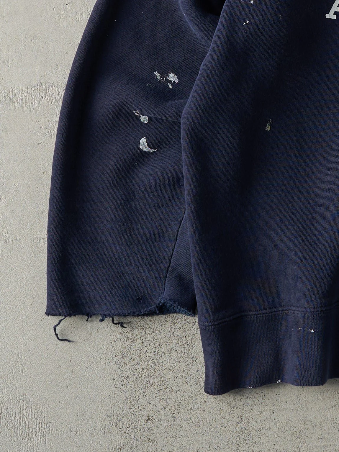 Vintage 90s Navy Blue Roots Athletics Crewneck (L) - Image 3