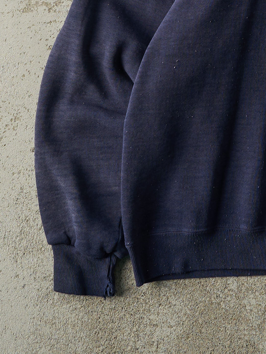 Vintage 90s Navy Blue Russell Athletic Blank Crewneck (L) - Image 3