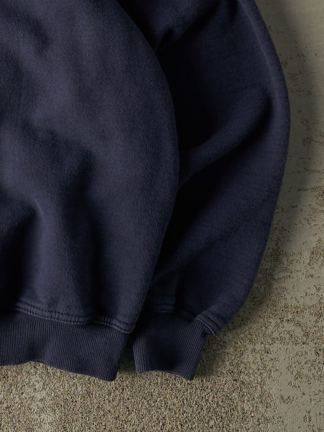 Vintage 90s Navy Blue Russell Athletic Blank Crewneck (M/L) - Image 4