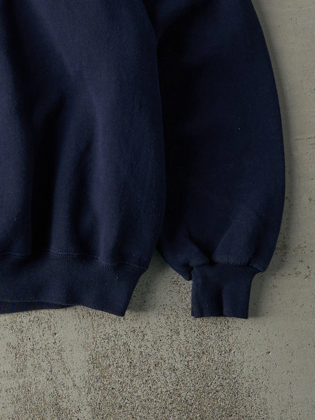 Vintage 90s Navy Blue Russell Athletic Crewneck (L) - Image 3