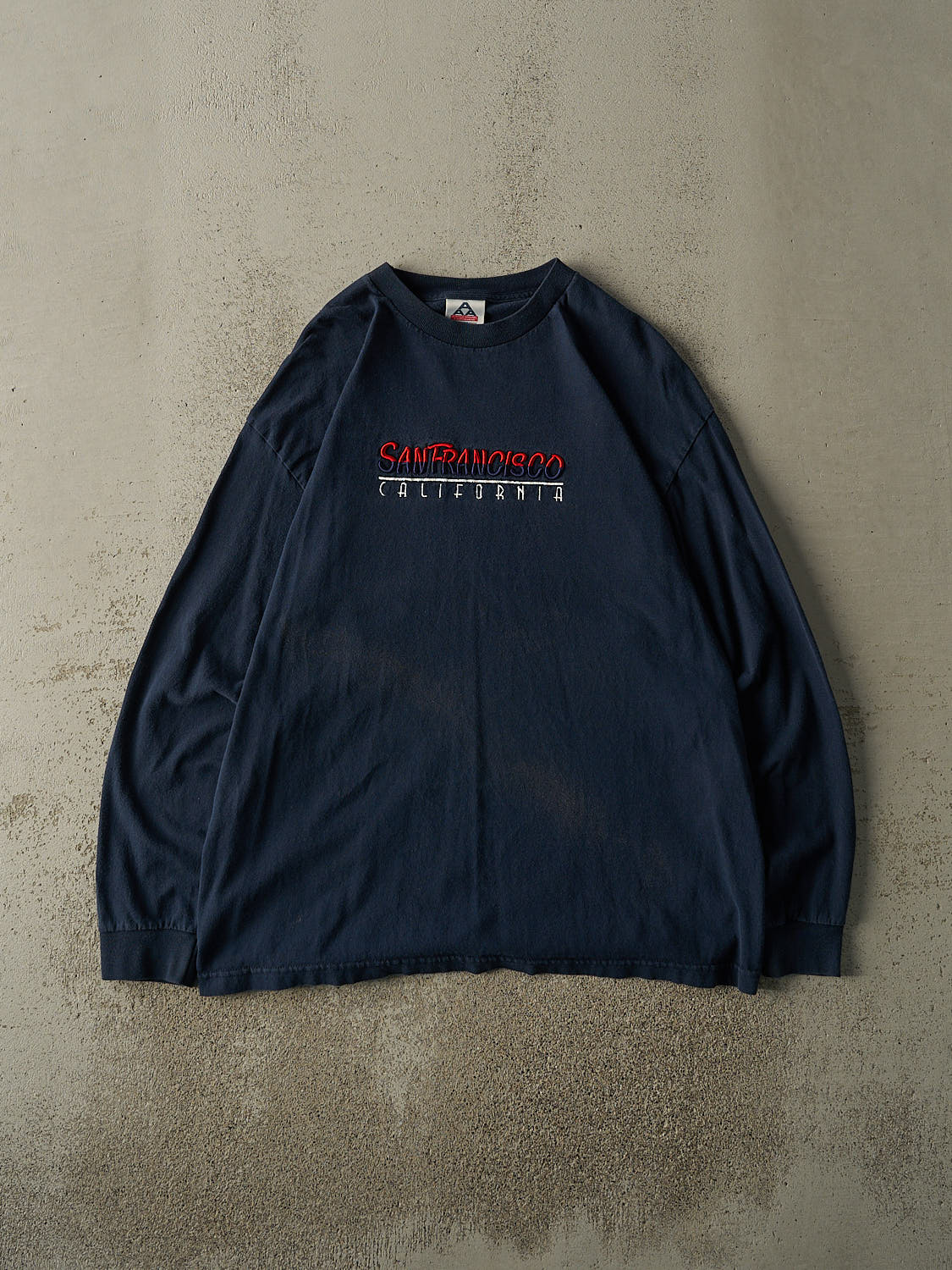 Vintage 90s Navy Blue San Francisco Long Sleeve (L/XL)