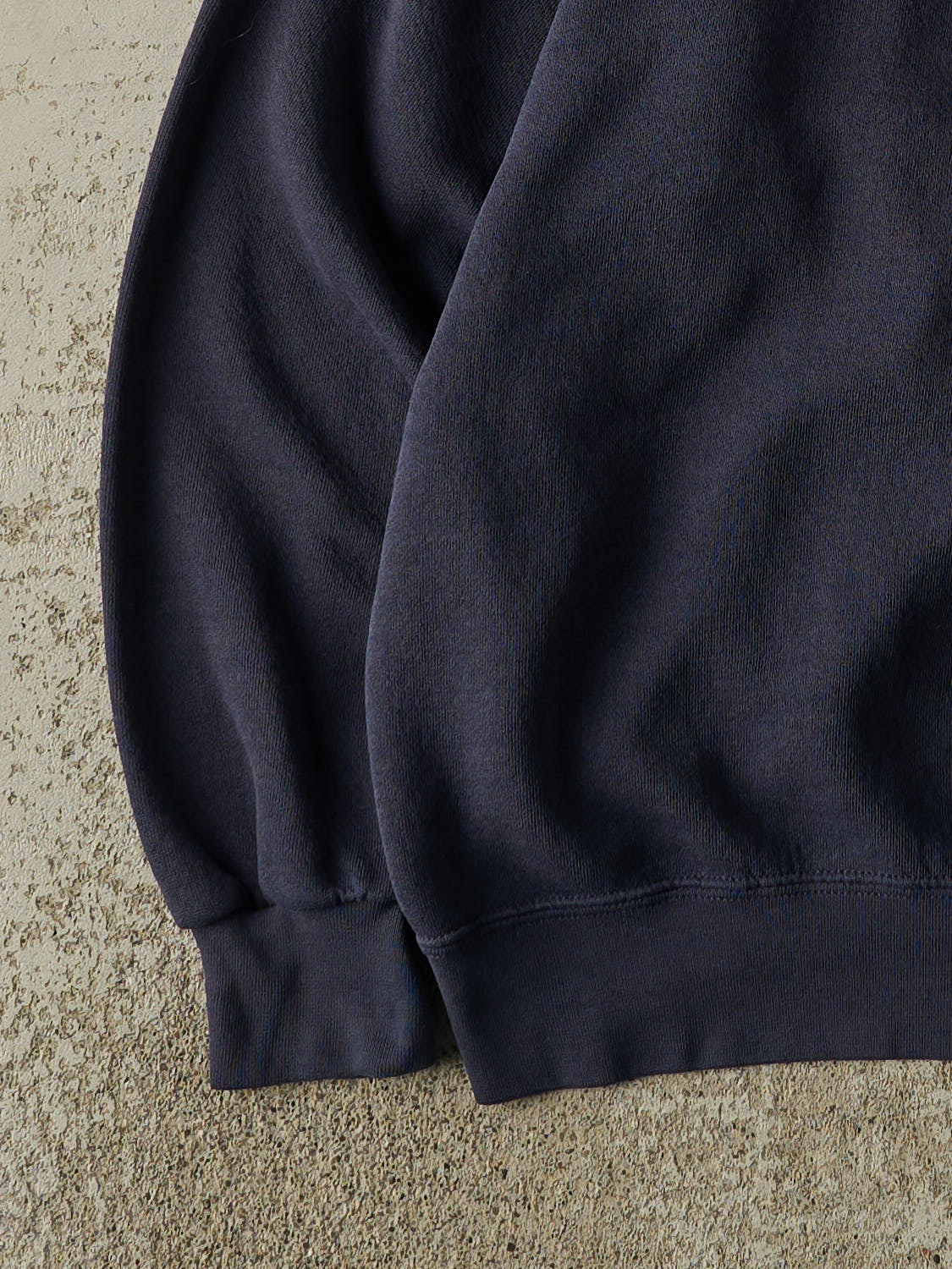 Vintage 90s Navy Blue Shawnee State University Embroidered Crewneck (L/XL) - Image 3