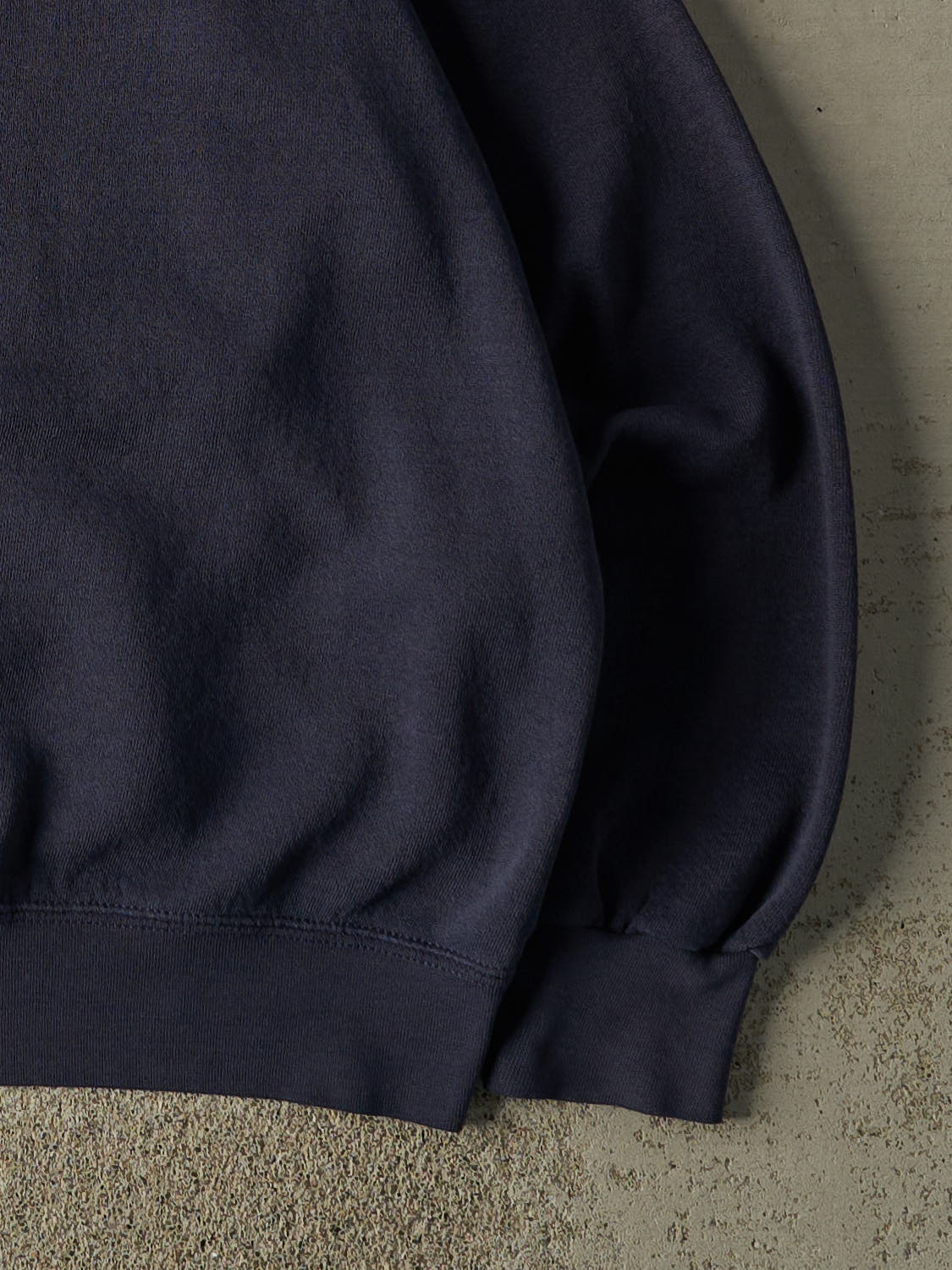 Vintage 90s Navy Blue Shawnee State University Embroidered Crewneck (L/XL) - Image 4