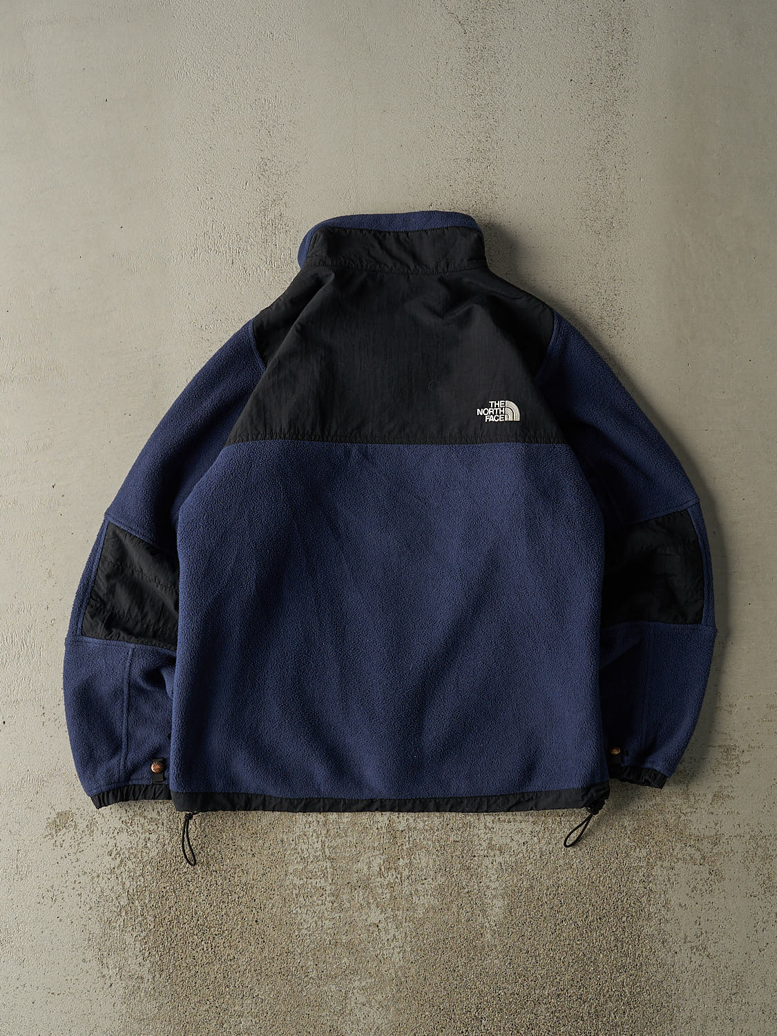 Vintage 90s Navy Blue The North Face Denali Fleece Jacket (M/L) - Image 3