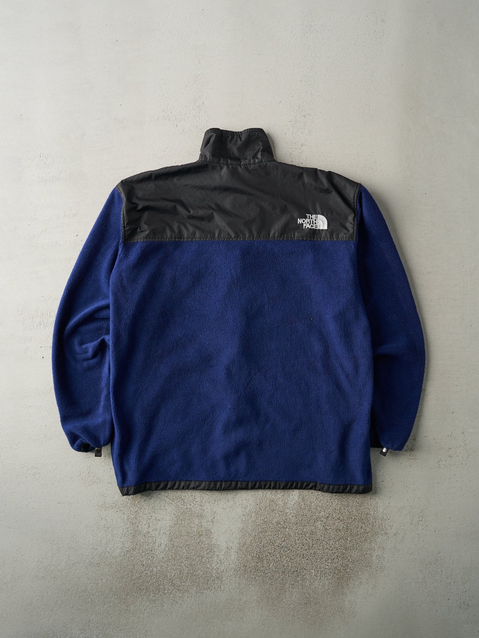 Vintage 90s Navy Blue The North Face Gortex Fleece Jacket (M/L) - Image 2