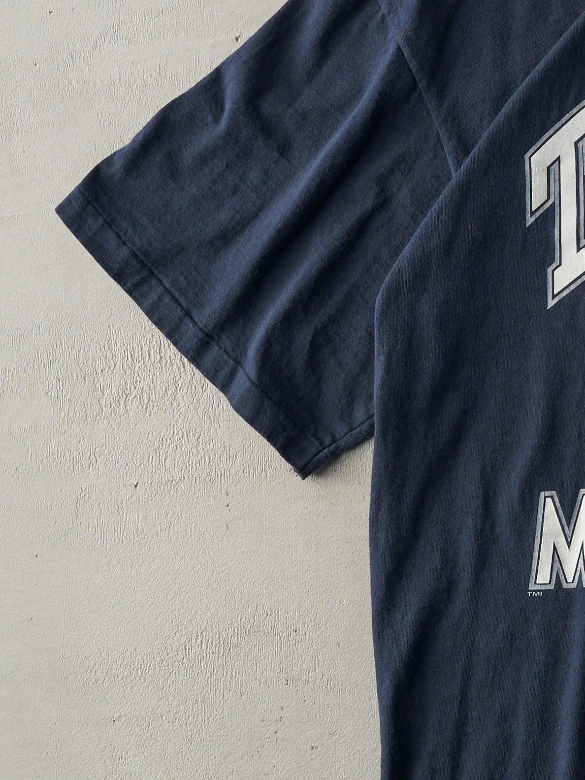 Vintage 90s Navy Blue Toronto Maple Leafs Tee (L/XL) - Image 3