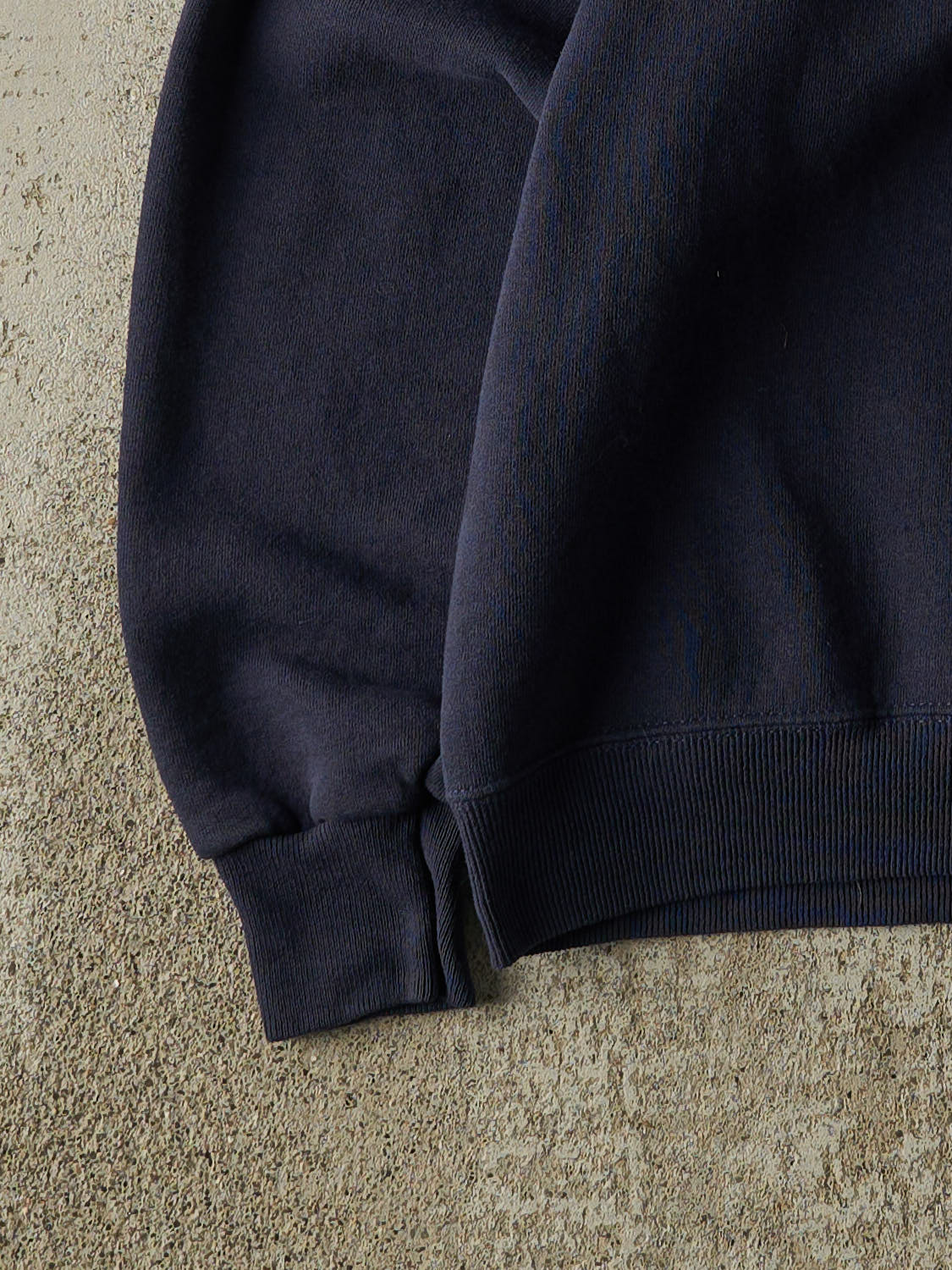 Vintage 90s Navy Blue University of Michigan Wolverines Crewneck (L/XL) - Image 3