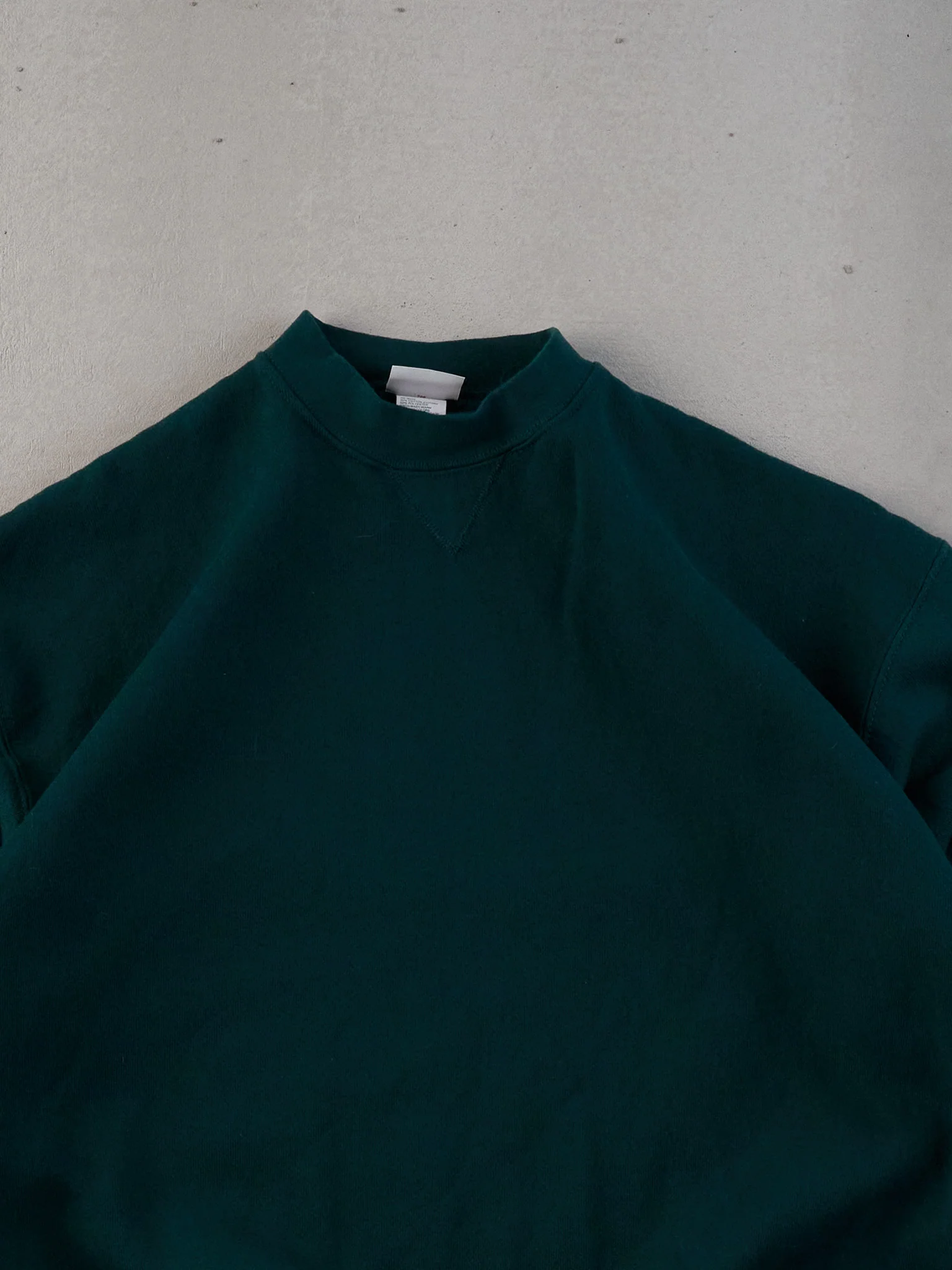 Vintage 90s Pine Green Prospirit Blank Mockneck (M/L) - Image 2