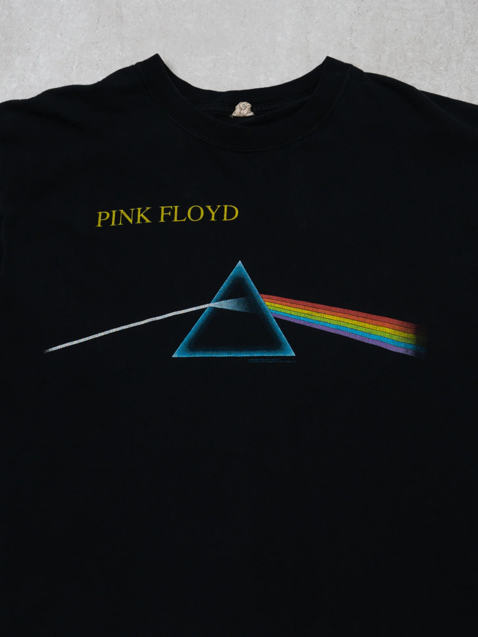 Vintage 90s Pink Floyd Dark Side of the Moon Tee  (M) - Image 2
