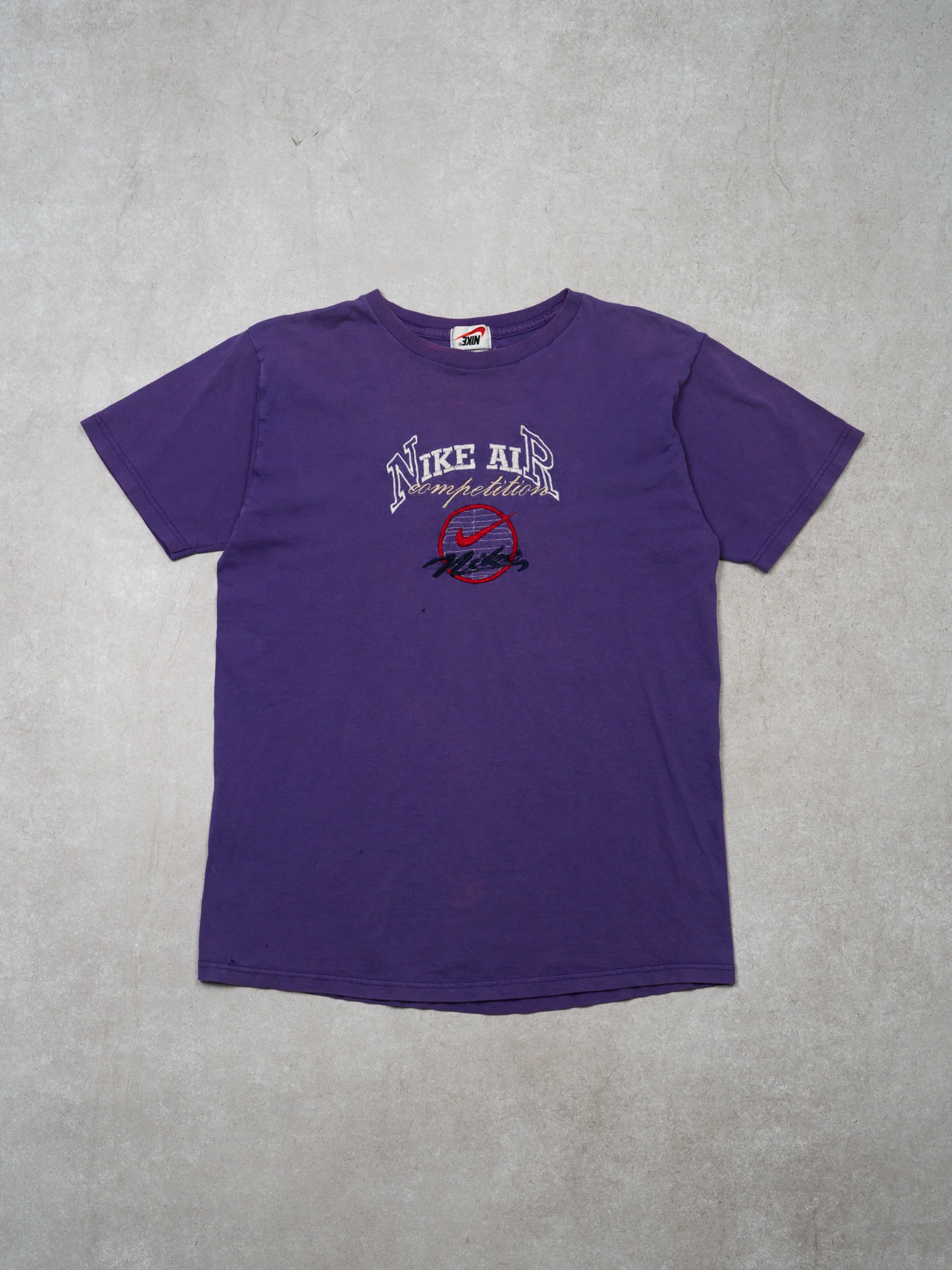 Vintage 90s Purple Bootleg Nike Air Tee (S)