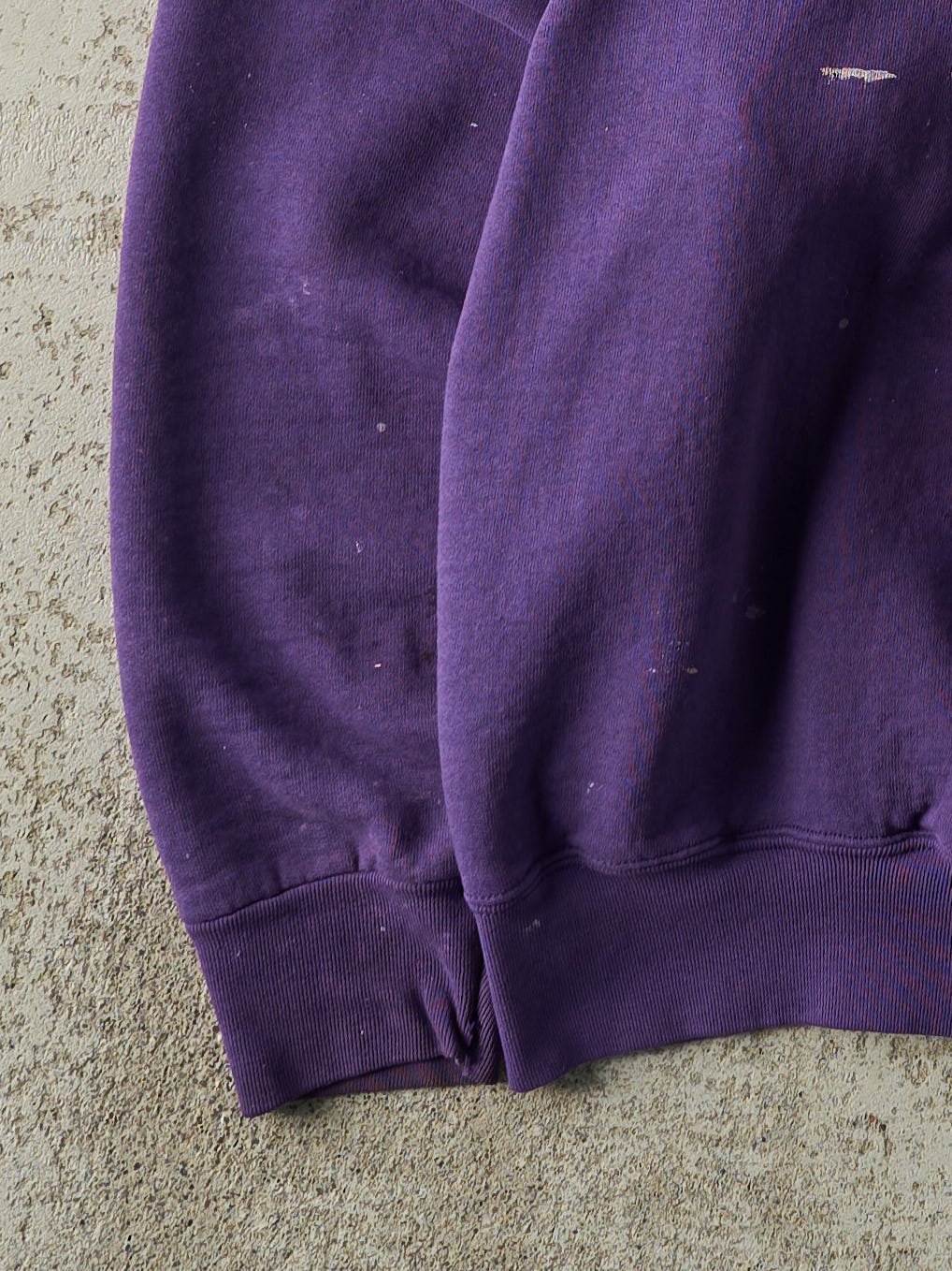 Vintage 90s Purple Minnesota Vikings Crewneck (L) - Image 3