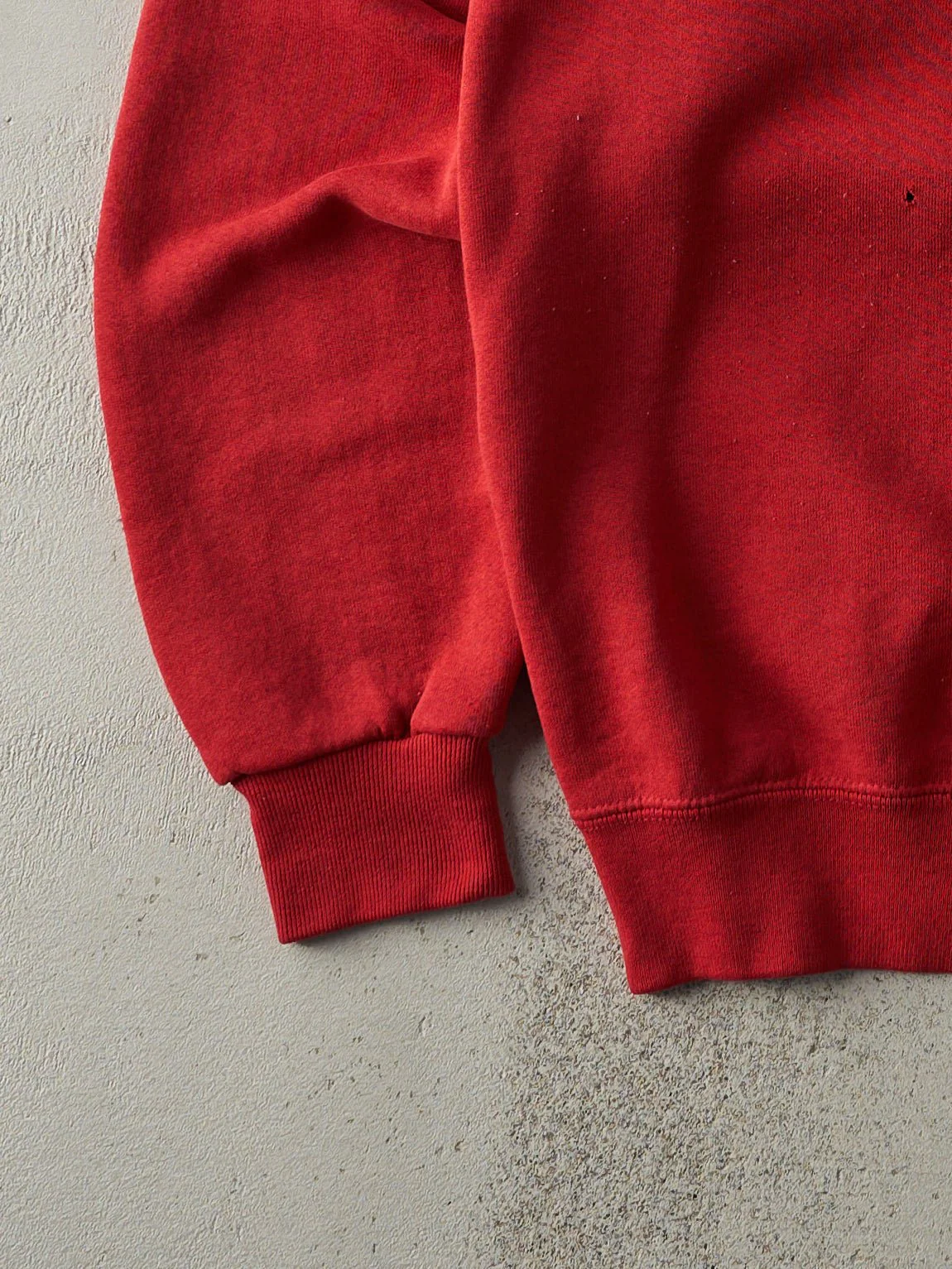 Vintage 90s Faded Red Harvard University Emblem Crewneck (L) - Image 3