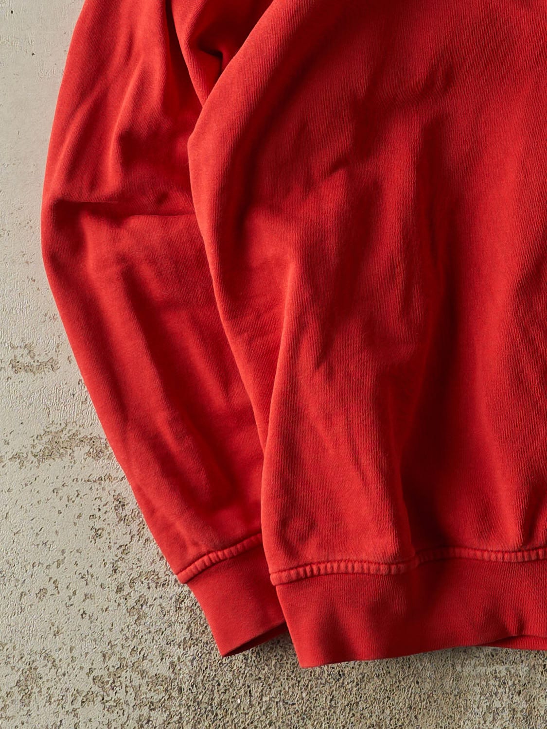 Vintage Y2K Red Hugo Boss Embroidered Crewneck (XL) - Image 3