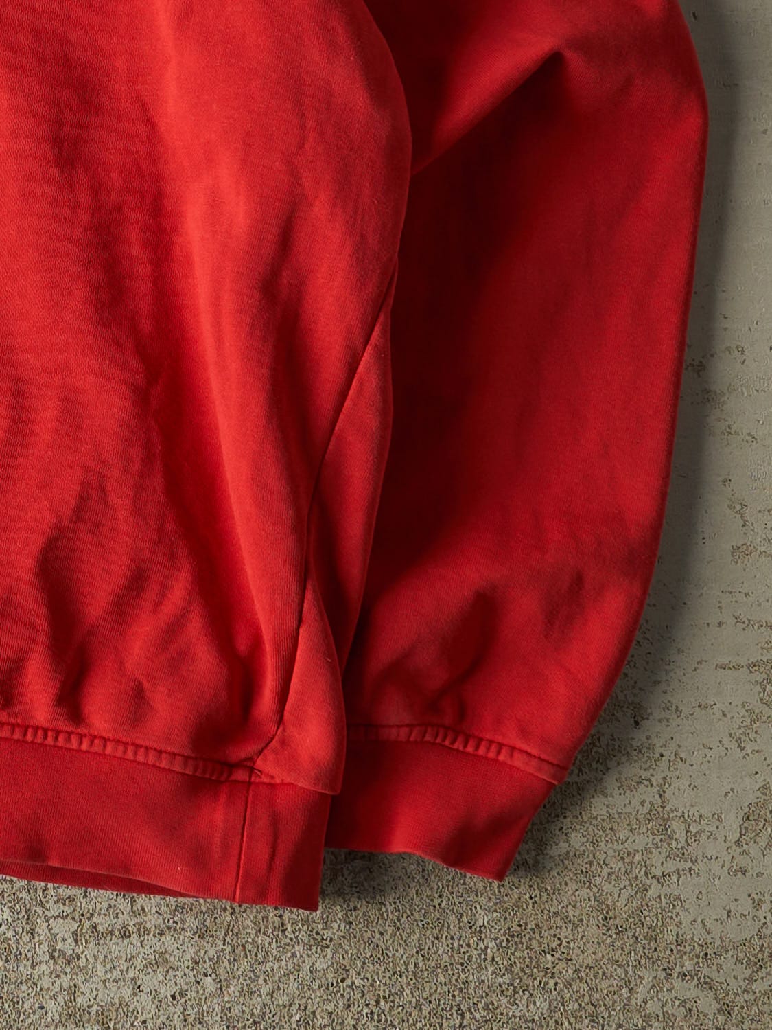 Vintage Y2K Red Hugo Boss Embroidered Crewneck (XL) - Image 4