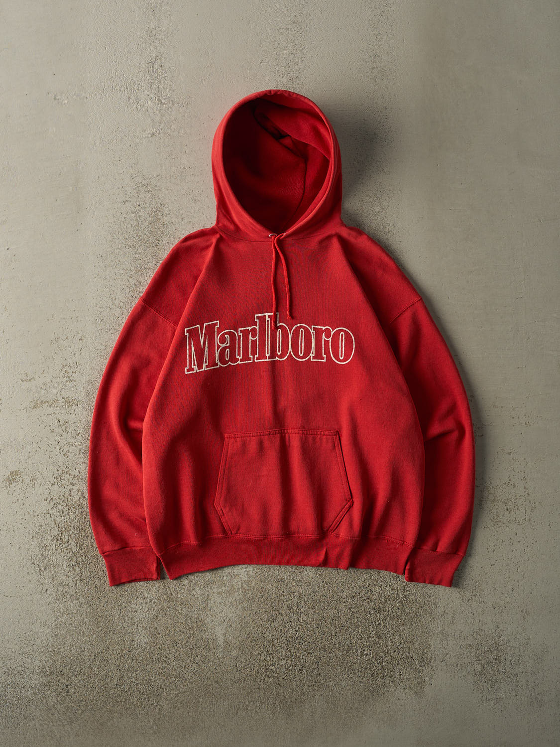 Vintage 90s Red Marlboro Hoodie (L)