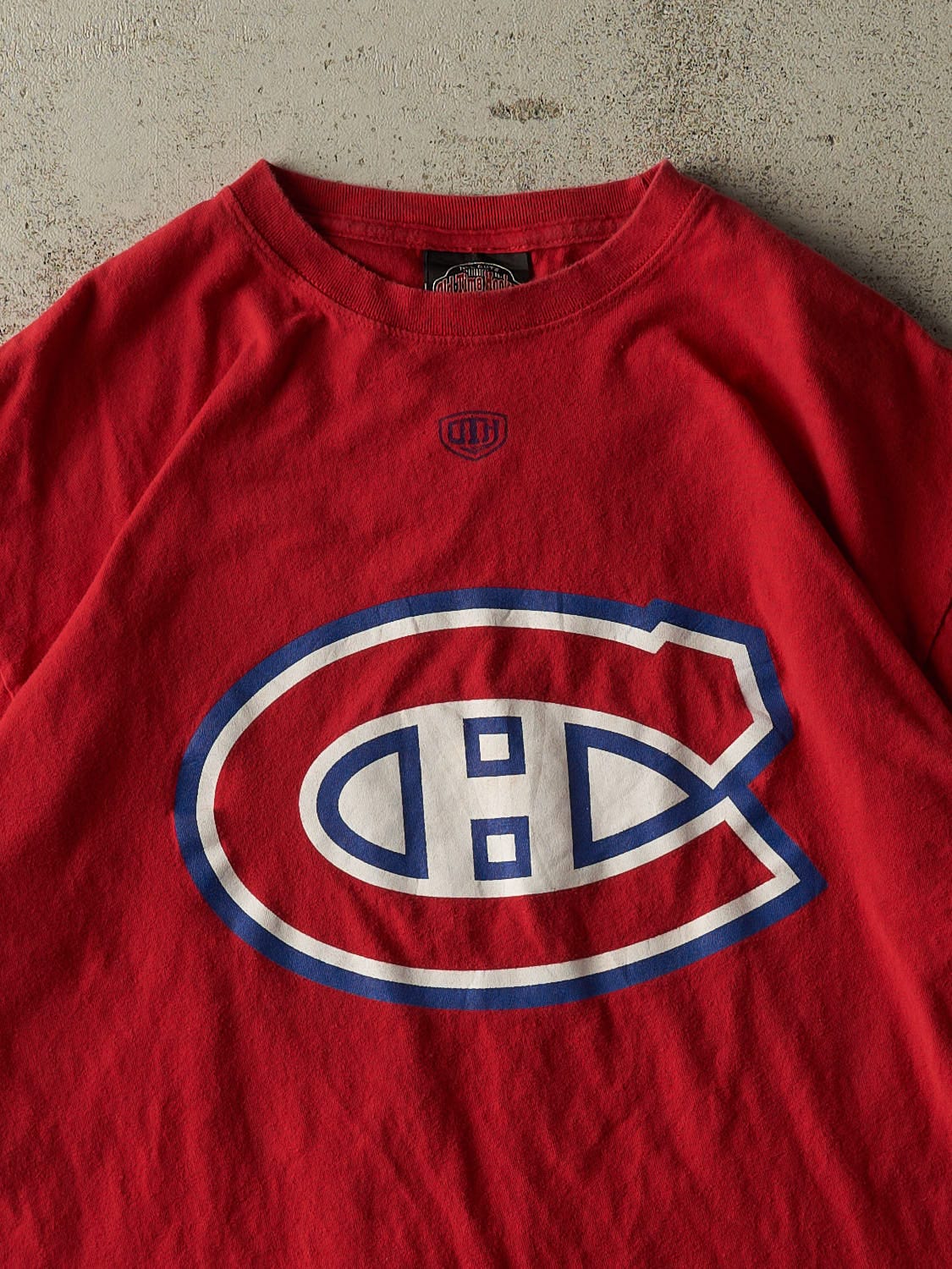 Vintage Y2K Red Montreal Canadiens Tee (L/XL) - Image 2