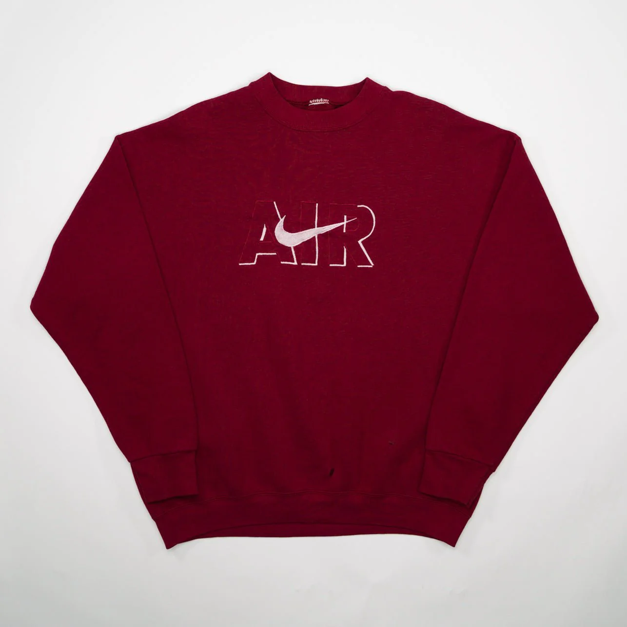 Vintage 90s Red Nike Air Crewneck (L)