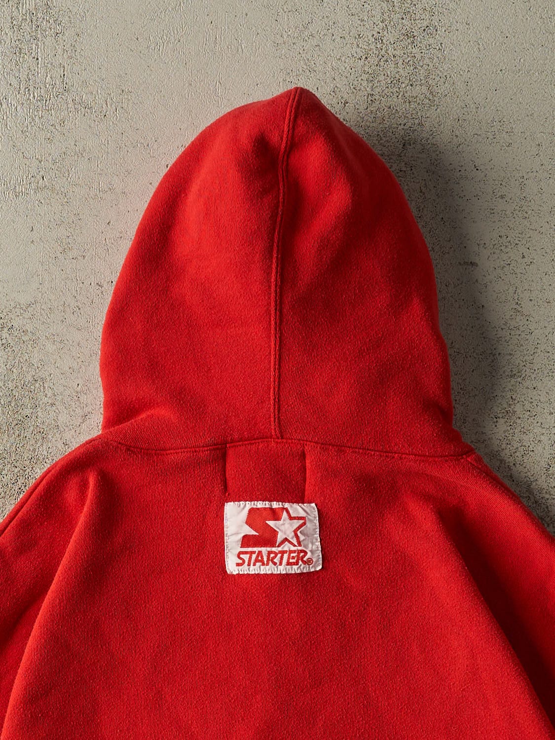 Vintage 90s Red UNLV Embroidered Hoodie (M/L) - Image 4