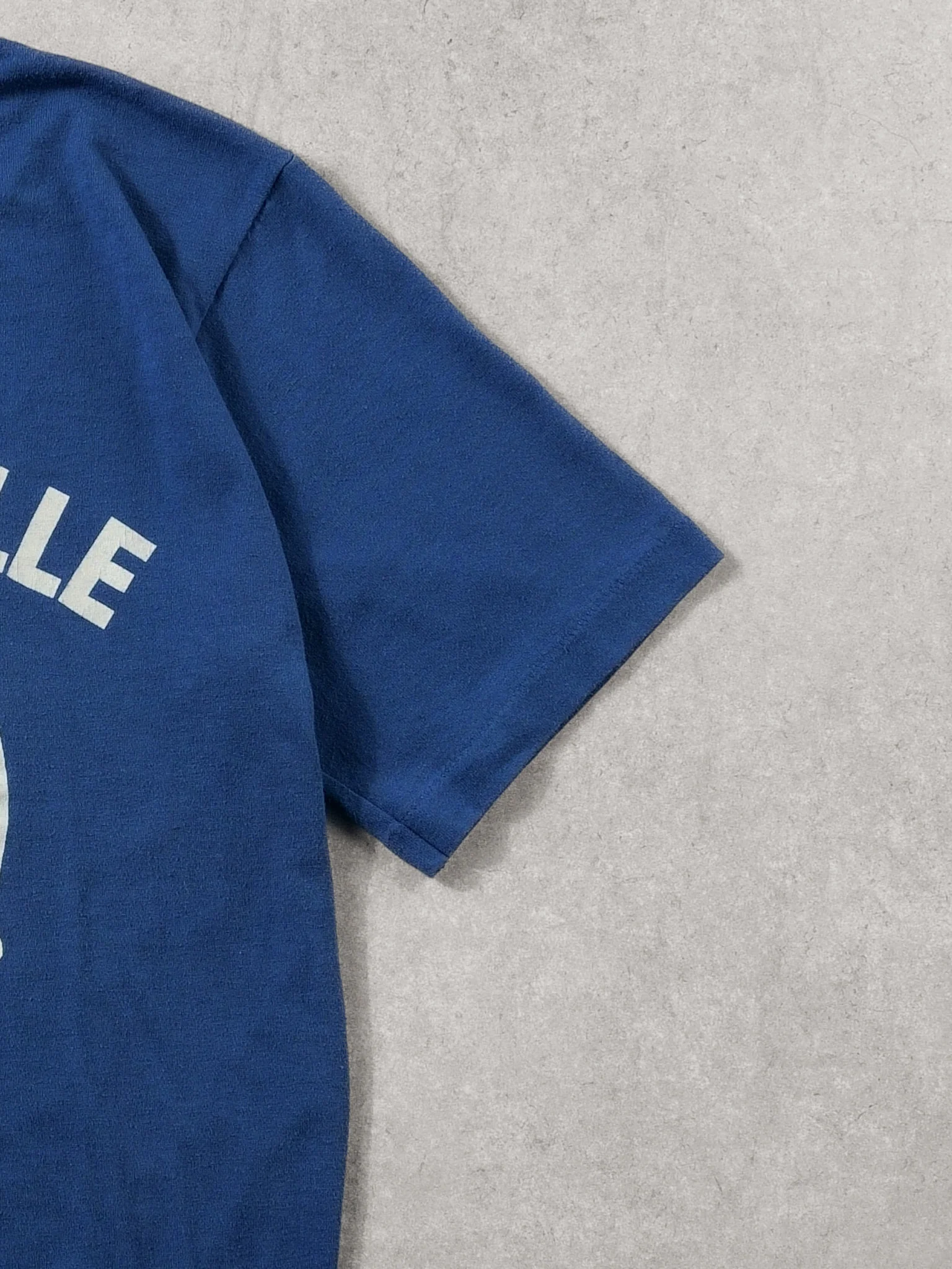 Vintage 90s Royal Blue Grahamsville Fire Dept Single Stitched Graphic Tee (s) - Image 3