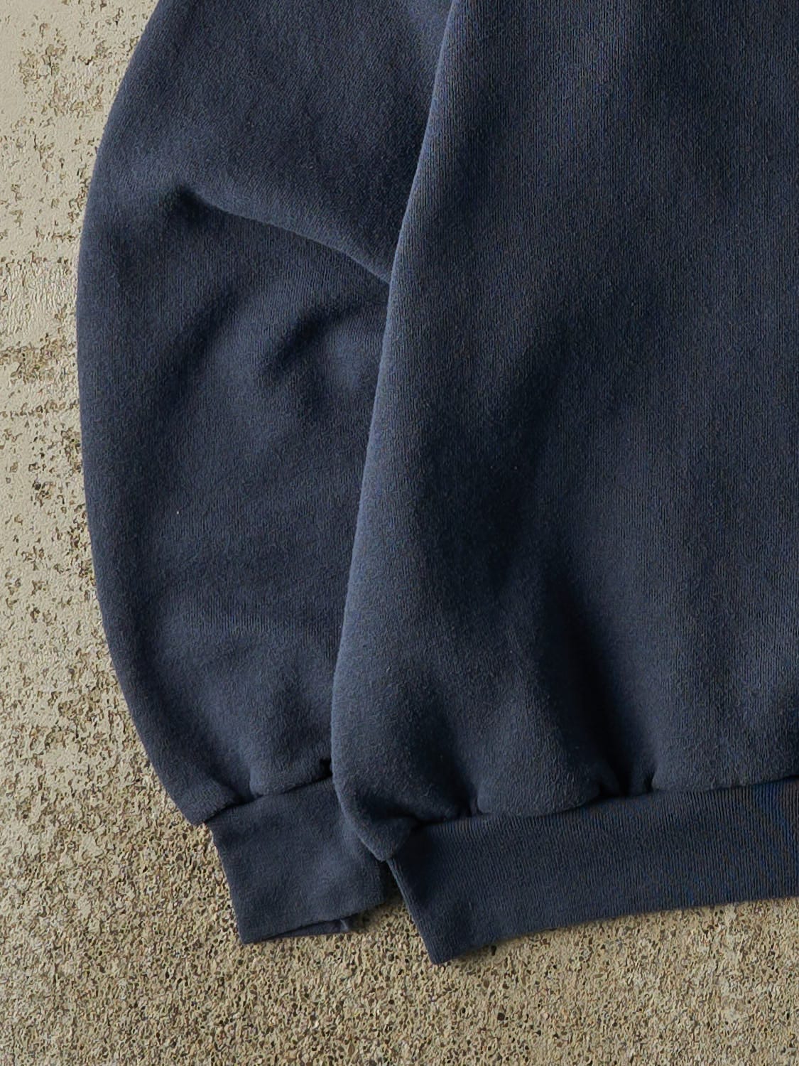 Vintage 90s Slate Blue Big Bear California Embroidered Crewneck (S/M) - Image 3