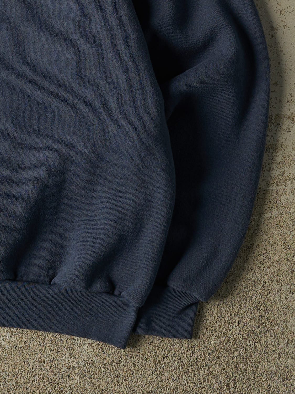 Vintage 90s Slate Blue Big Bear California Embroidered Crewneck (S/M) - Image 4